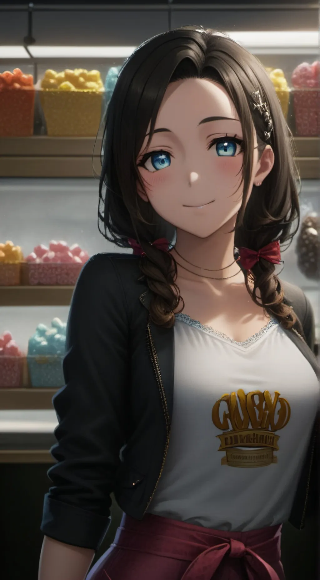 ai character: nezuko  background