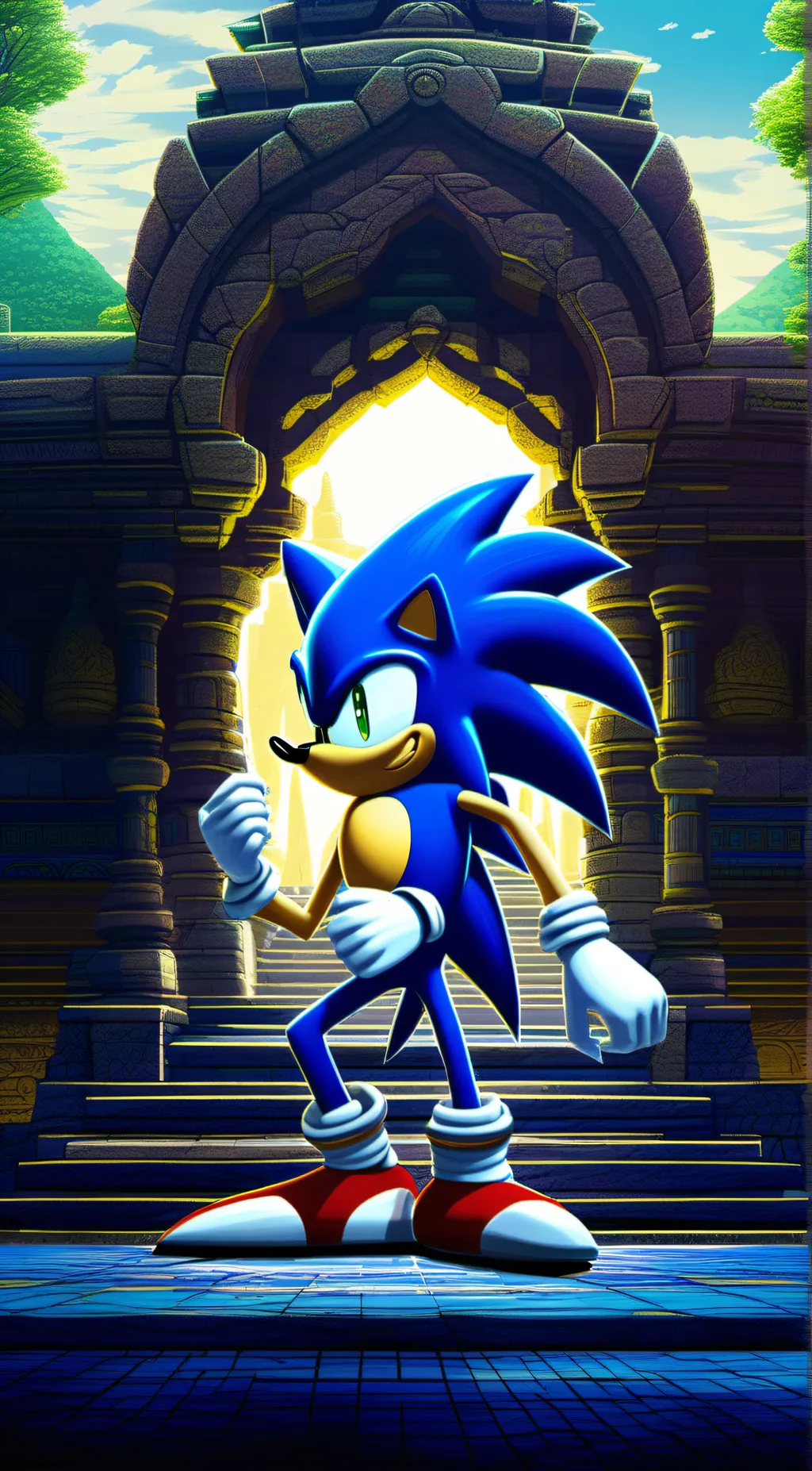 Talkie AI - Chat with Sonic D. Temple