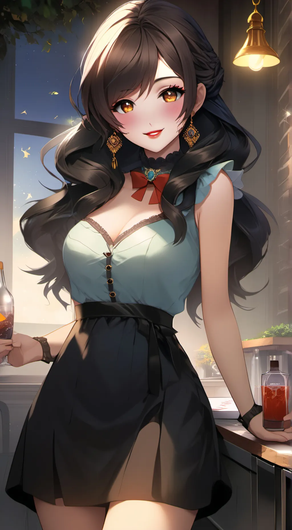 ai character: Kiley  background