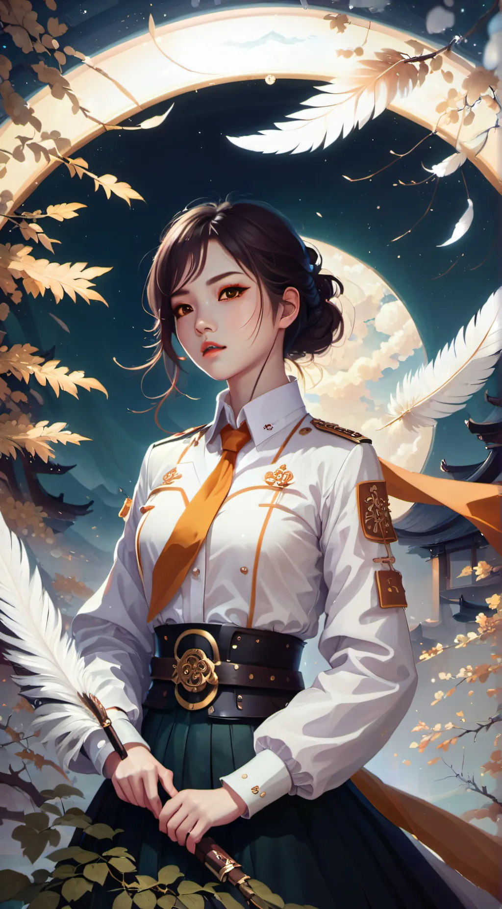 ai character: kamiko background