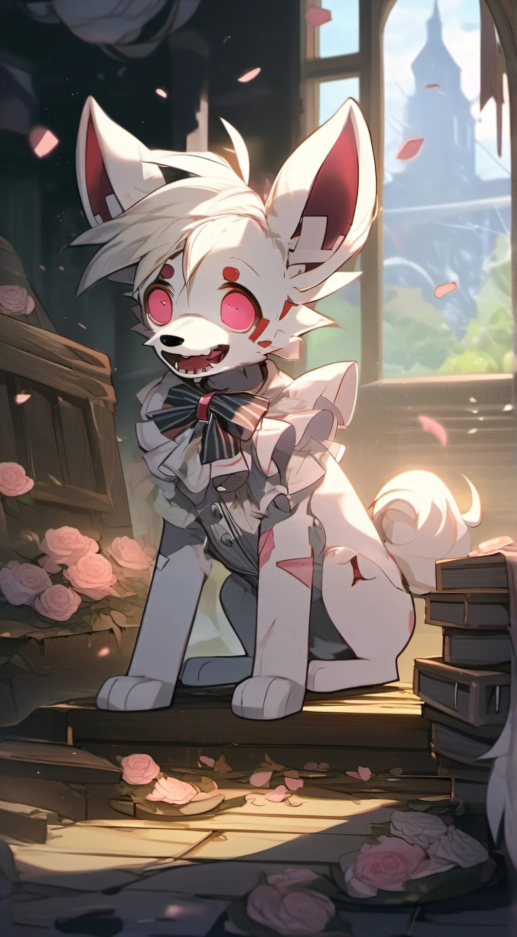 ai character: Mangle  background