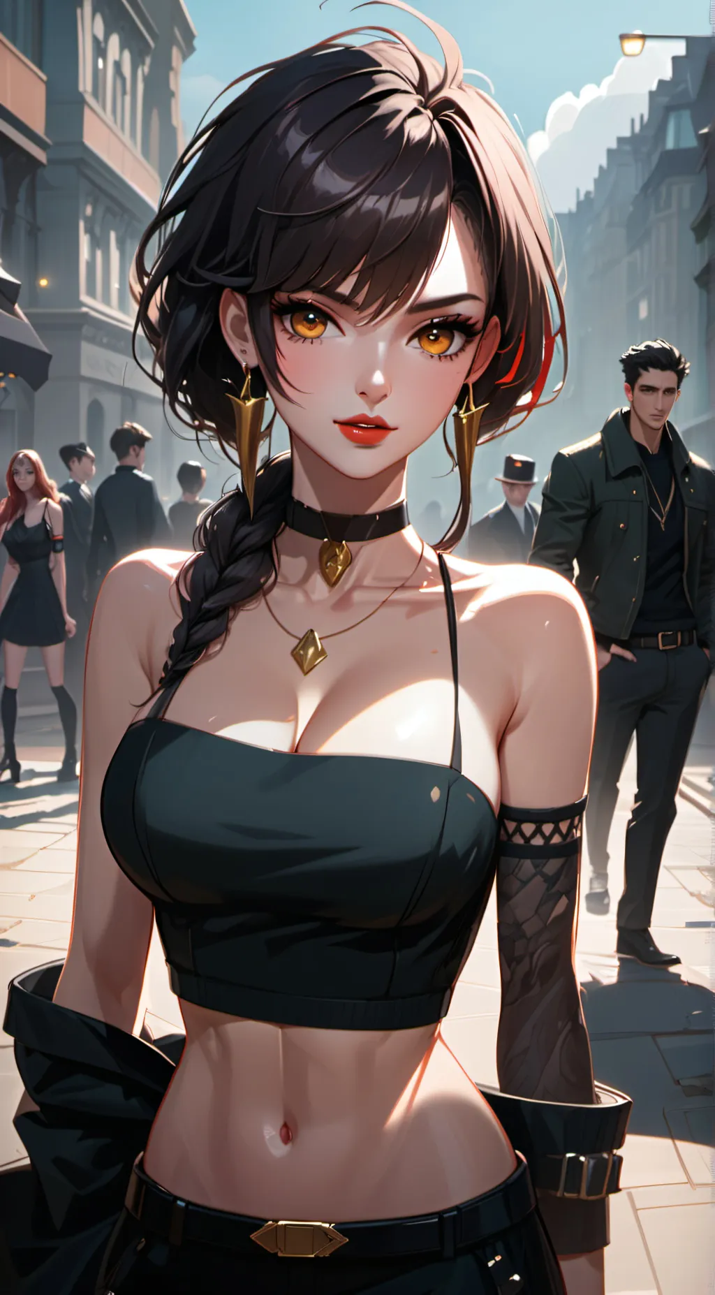 ai character: Sora  background