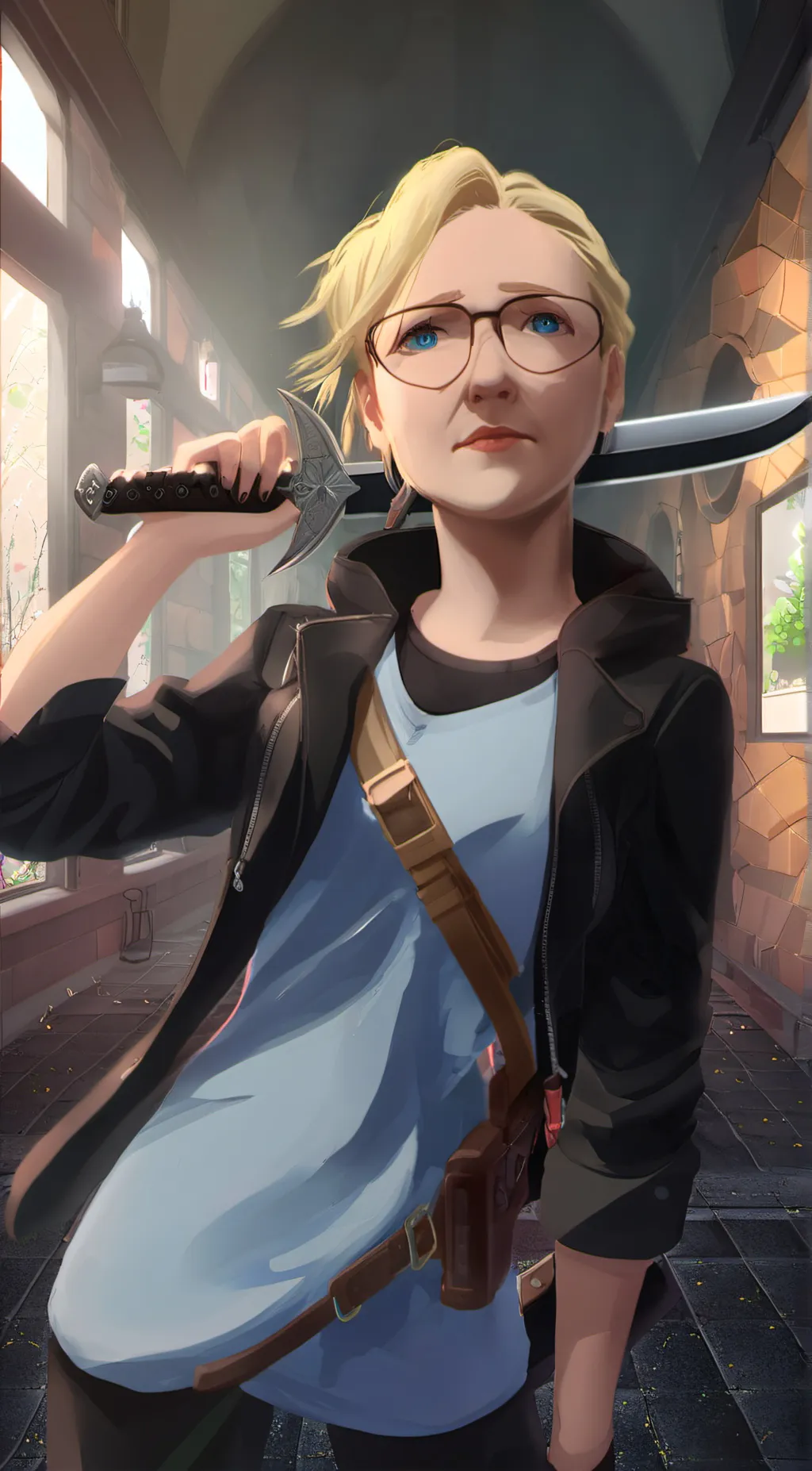 Talkie AI - Chat with GRANNY GOT A KNIFE