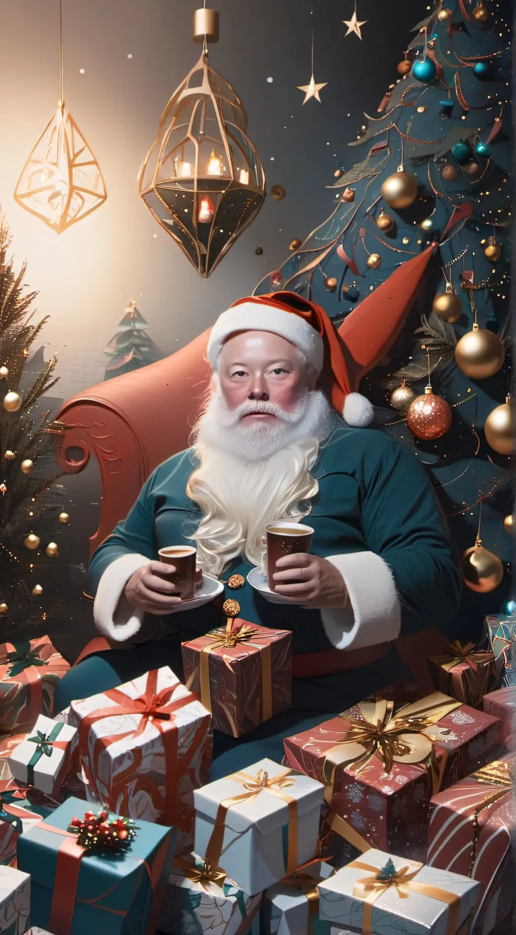 Talkie AI - Chat with Santa 