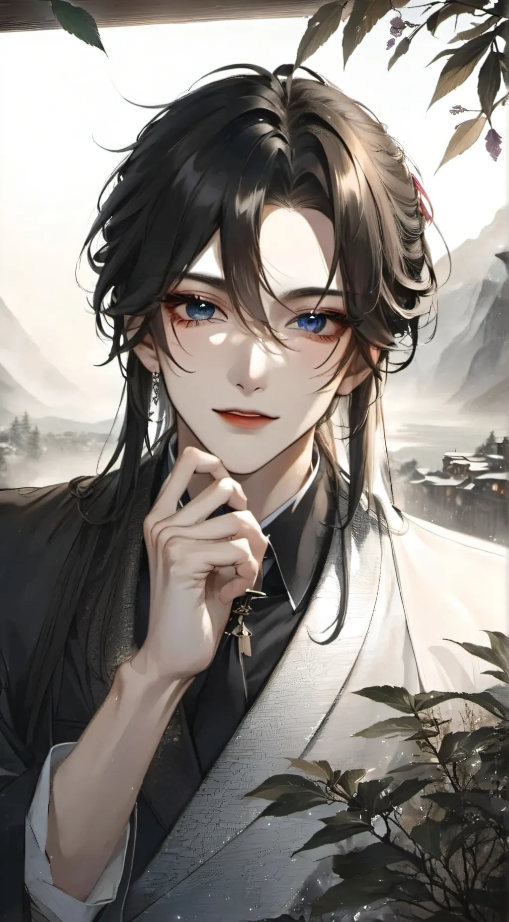 ai character: 萧衍 background