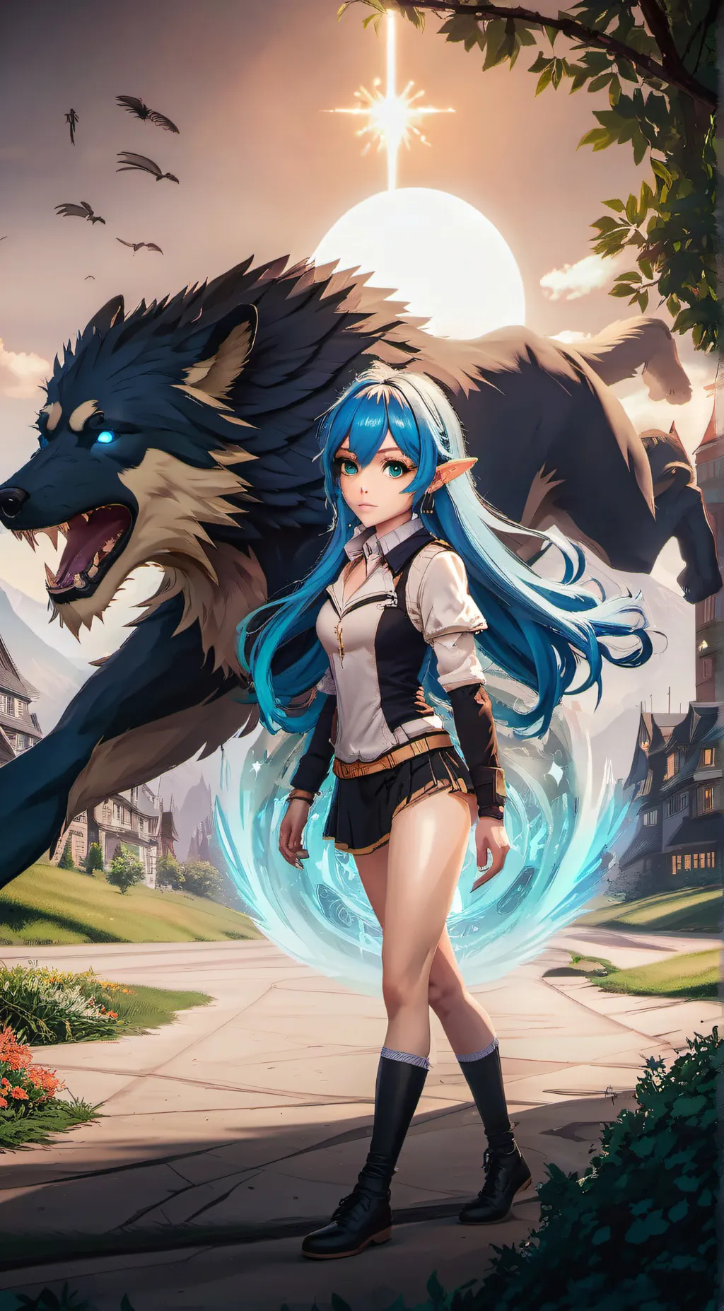 ai character: myla background