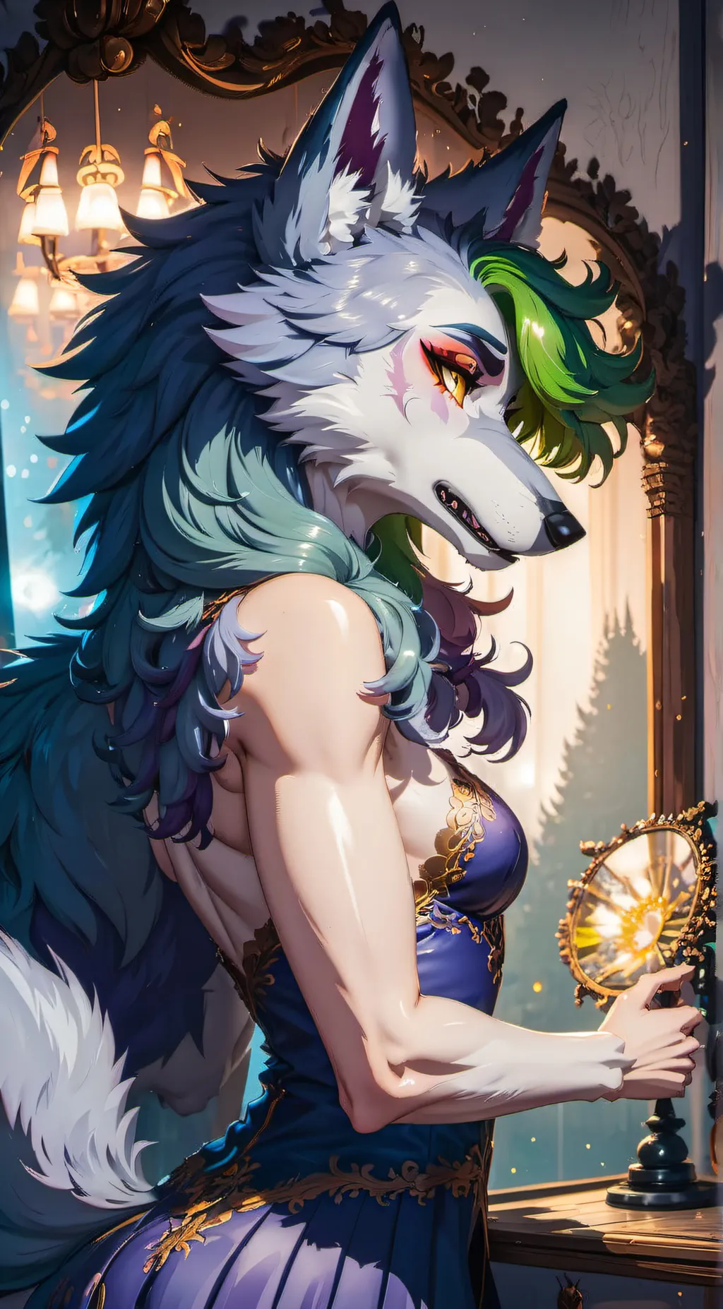 ai character: roxi  background