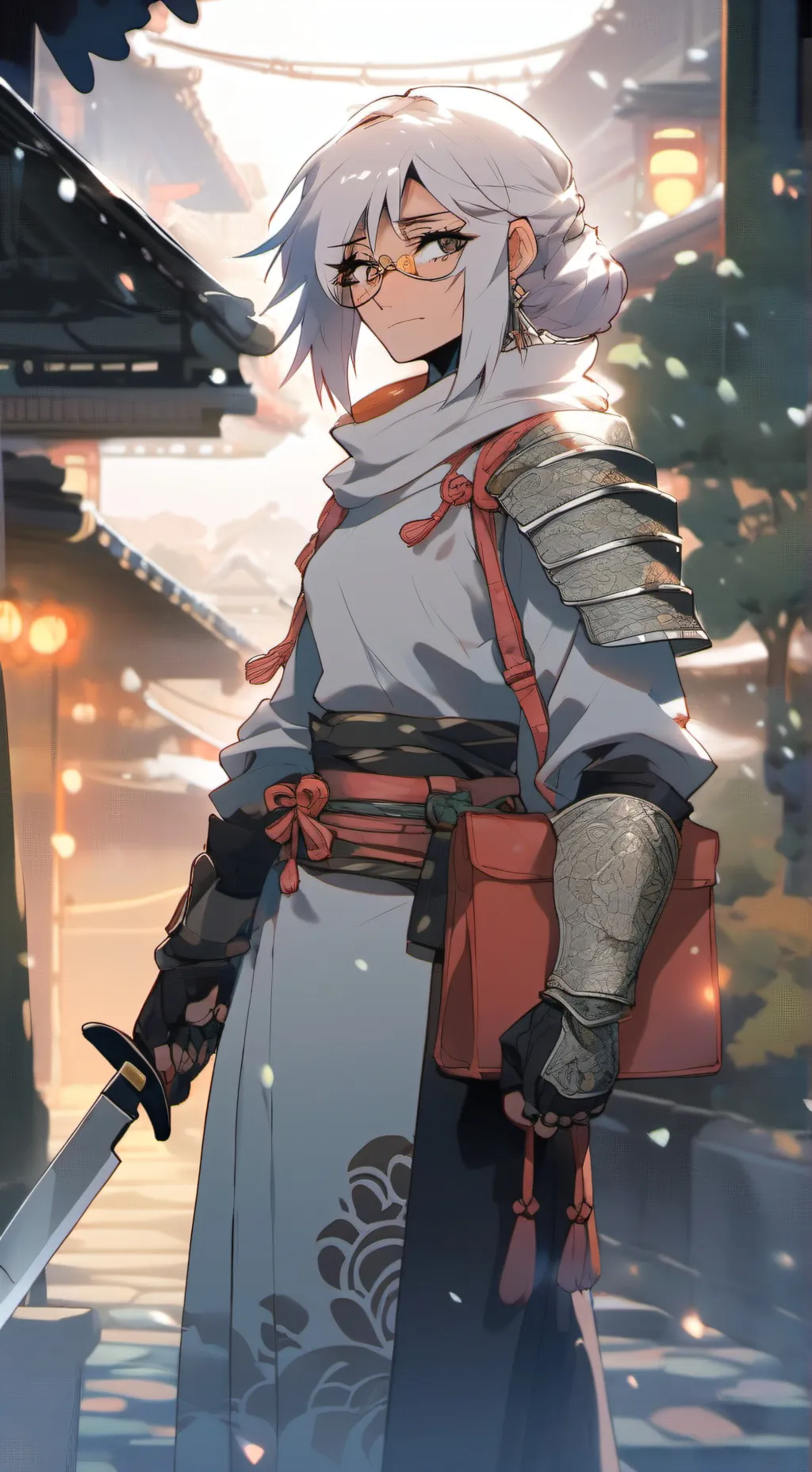 ai character: Rose background