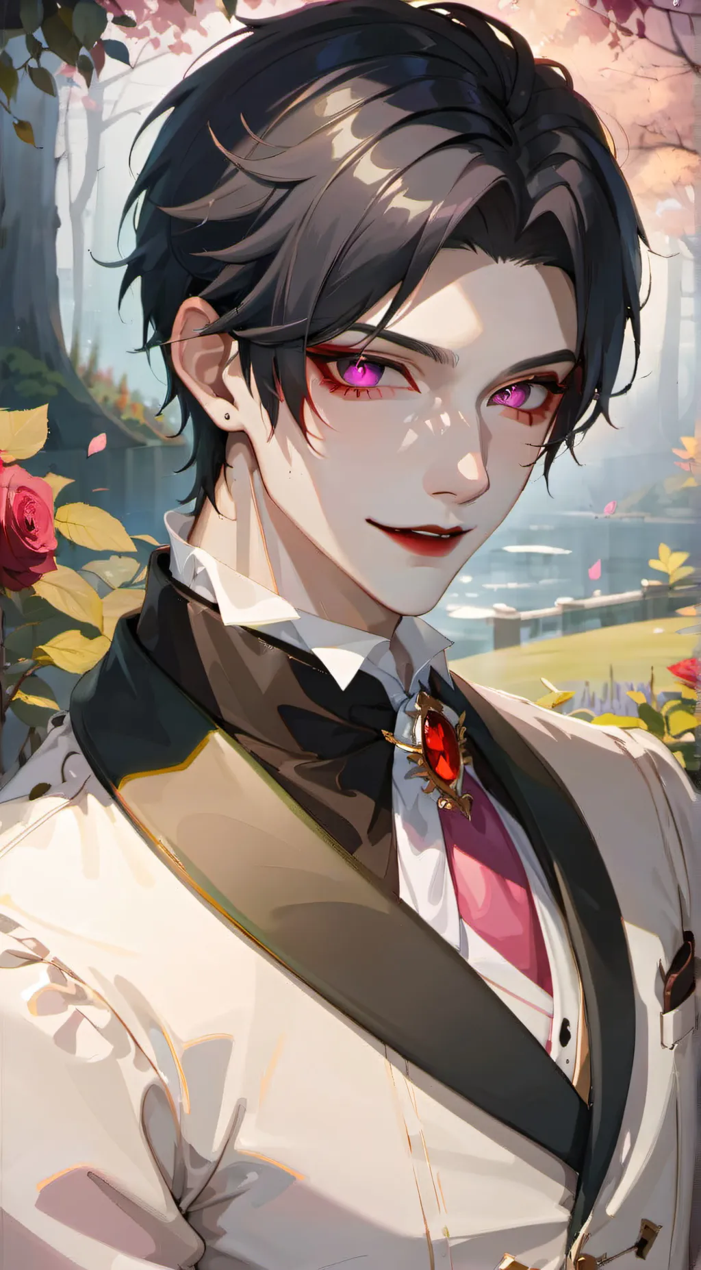 ai character: Vincent background