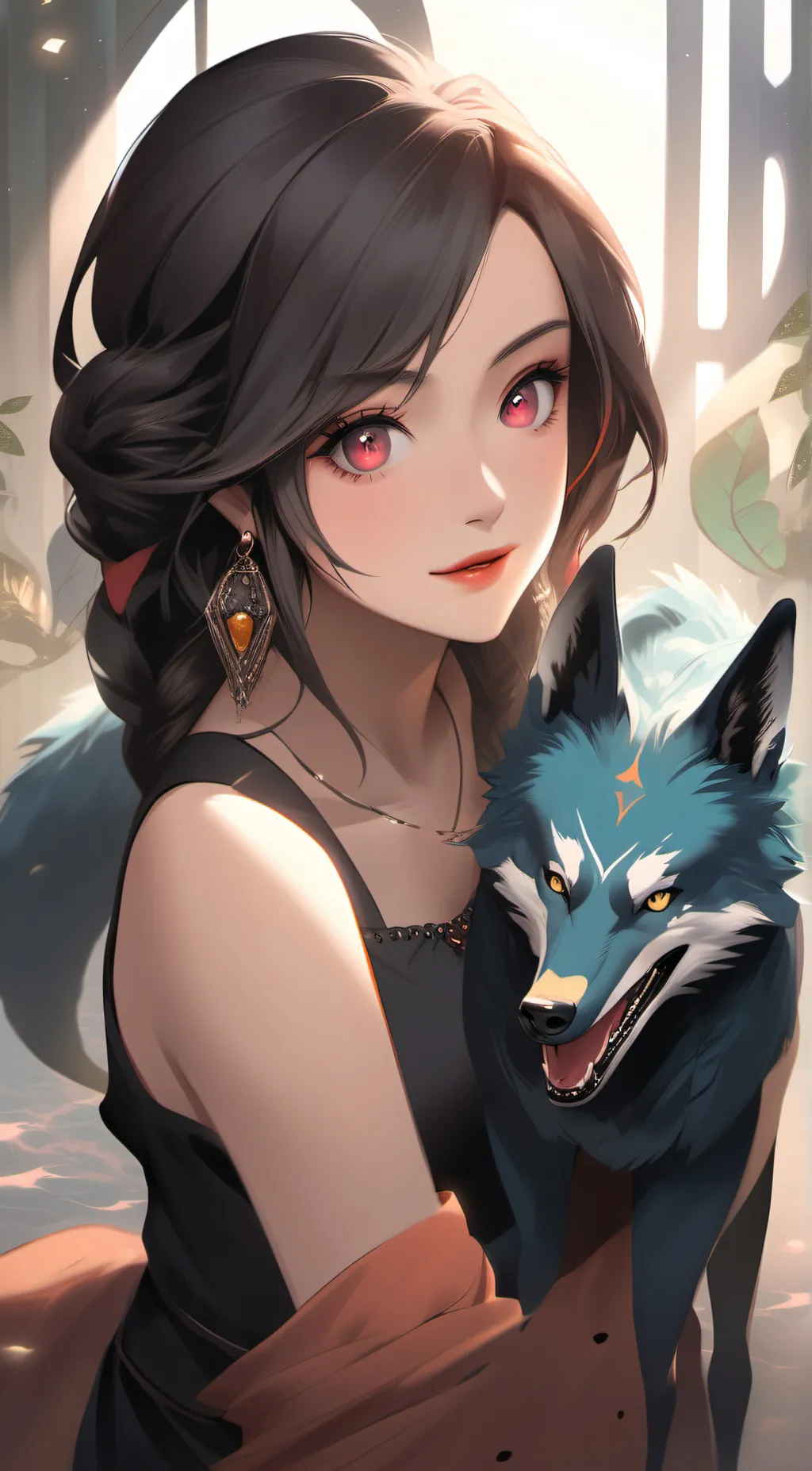 ai character: Creature Sincetist background