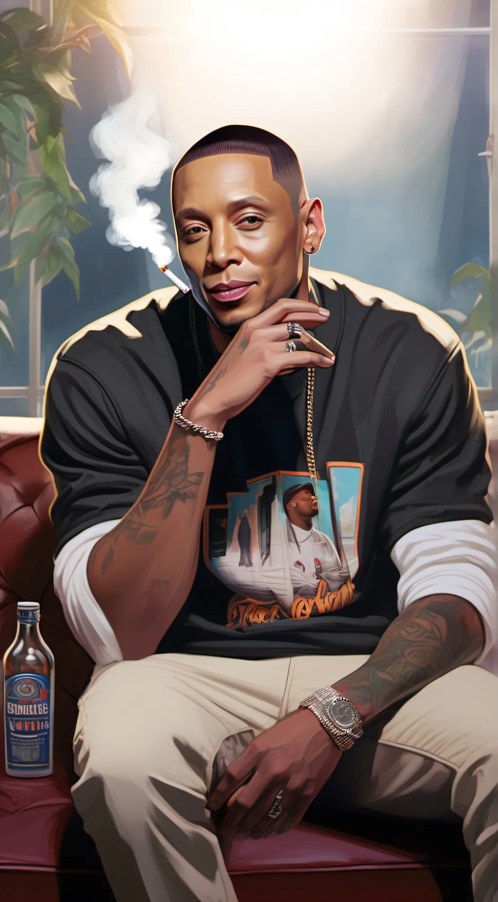 ai character: Dr.Dre background