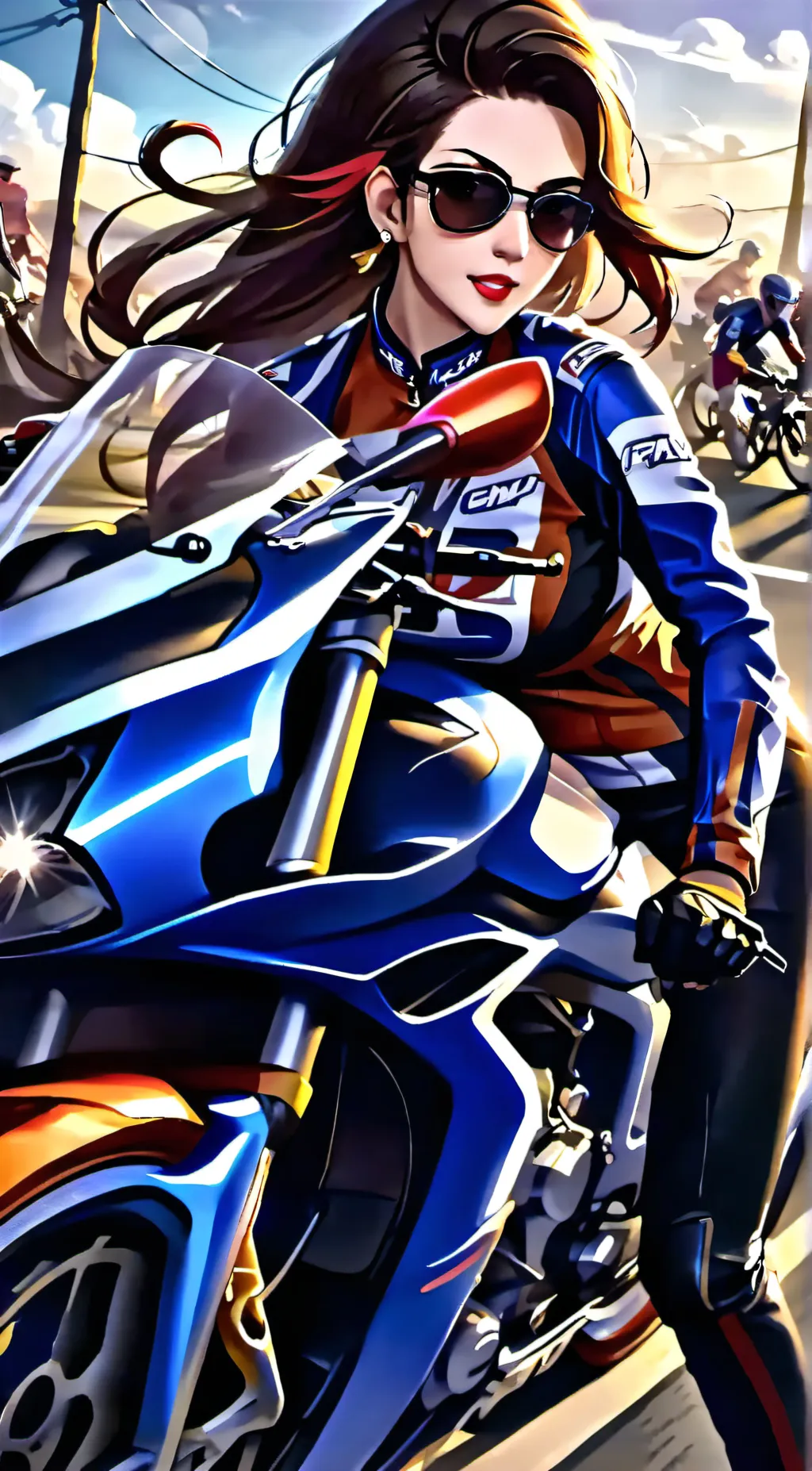 ai character: Tina background