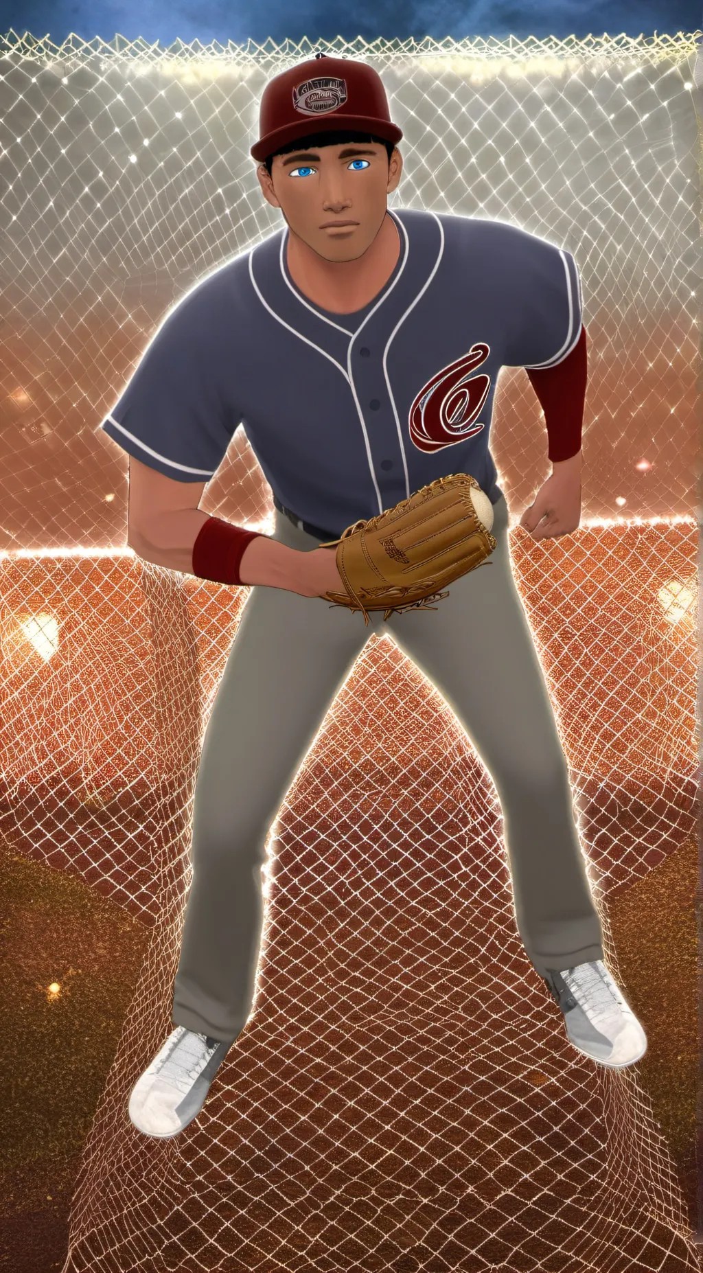 ai character: Colton background