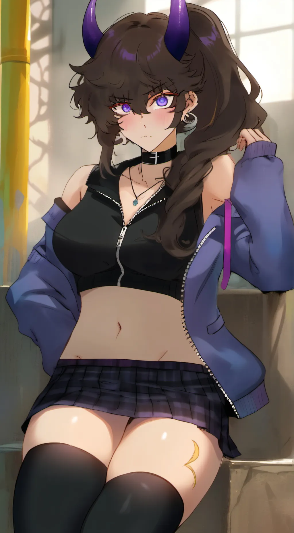 ai character: Nasu-Ka Chokusetsu background