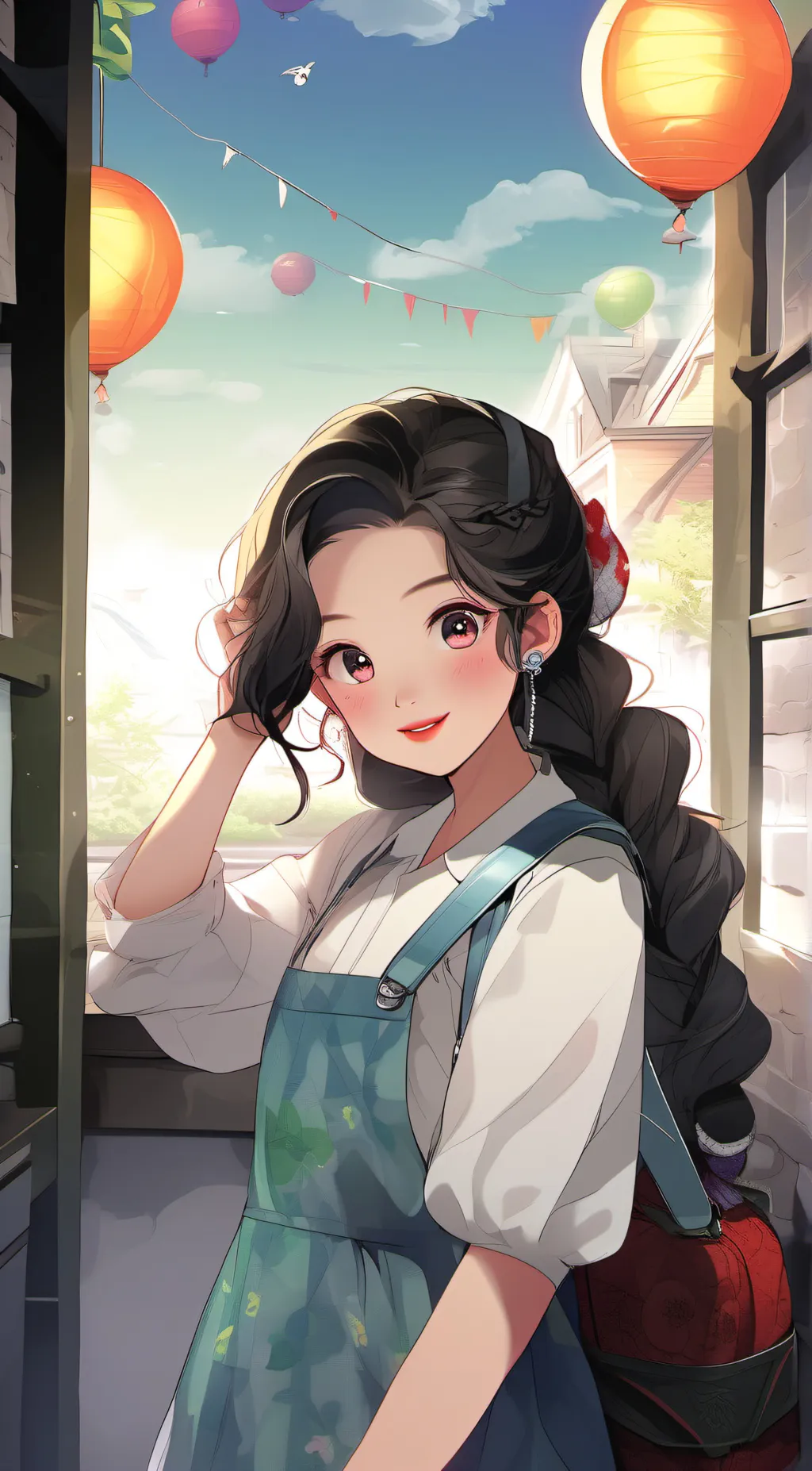 ai character: Sarah  background