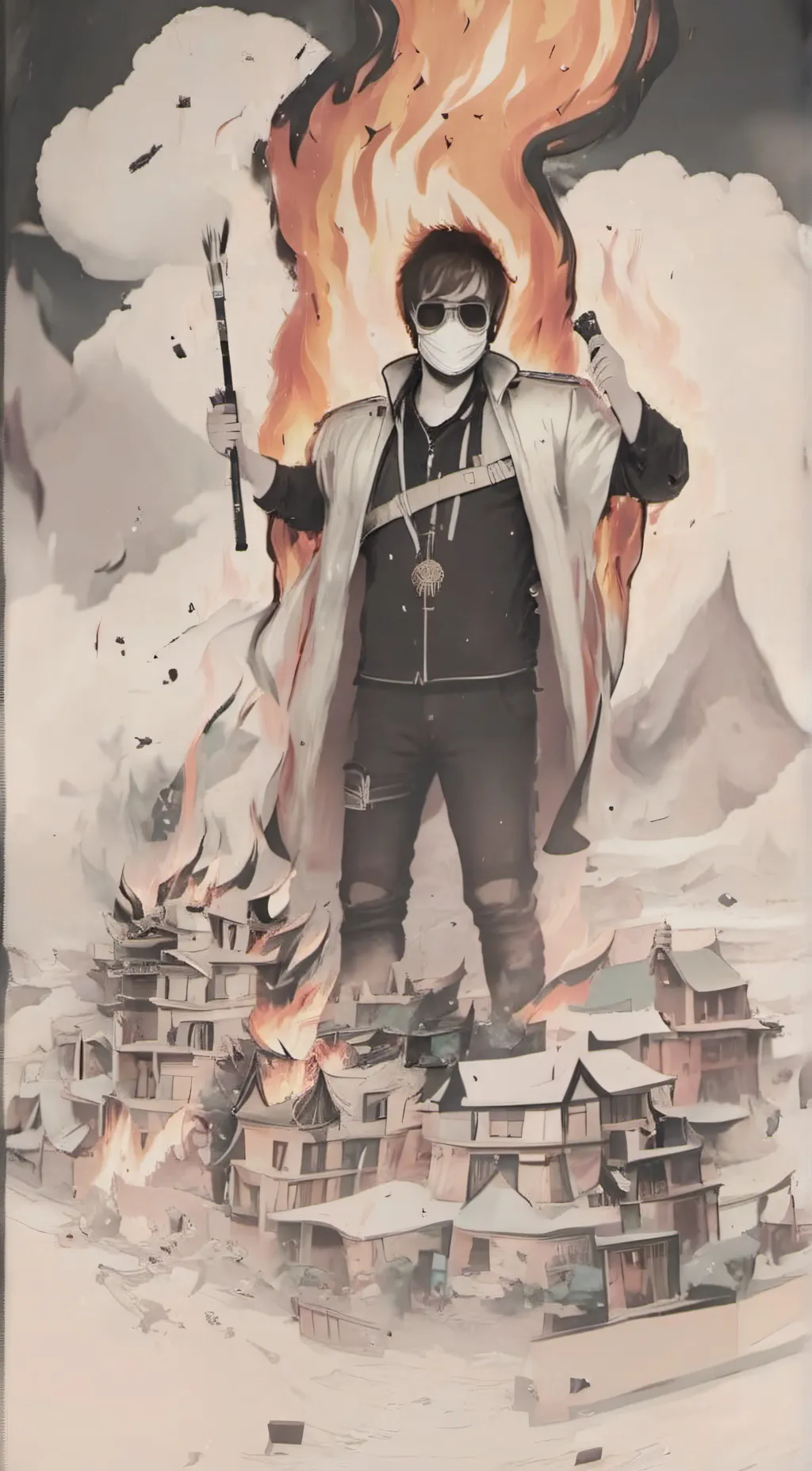 ai character: wallpaper 😭 background