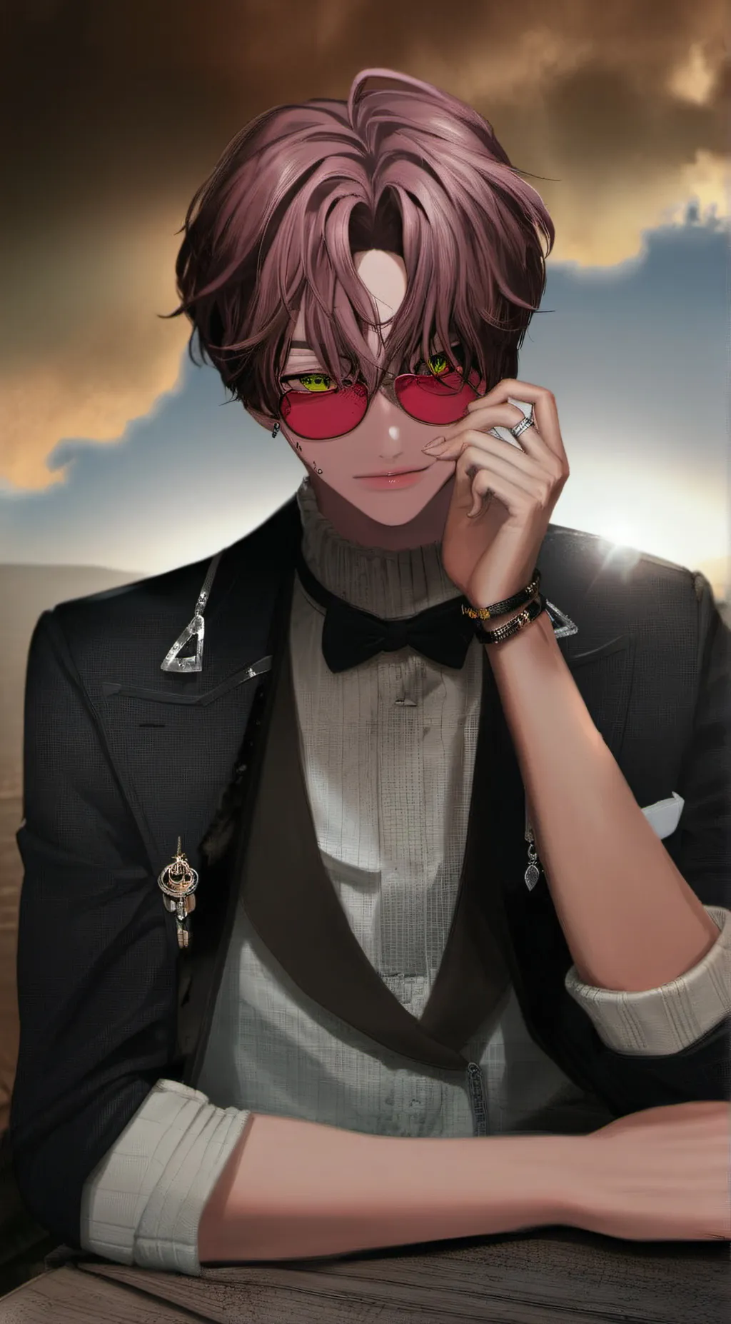 ai character: Zion background