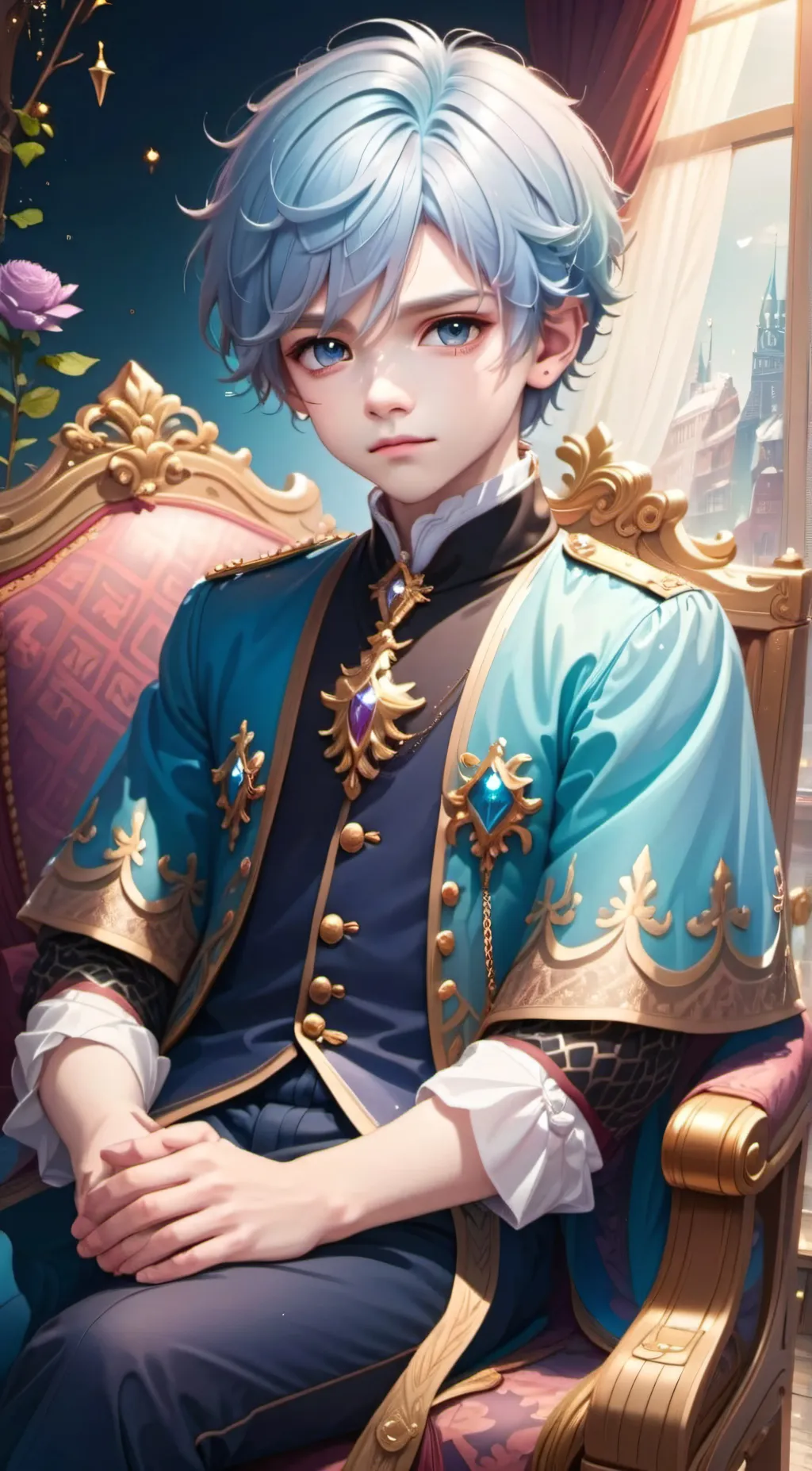 ai character: Ember background