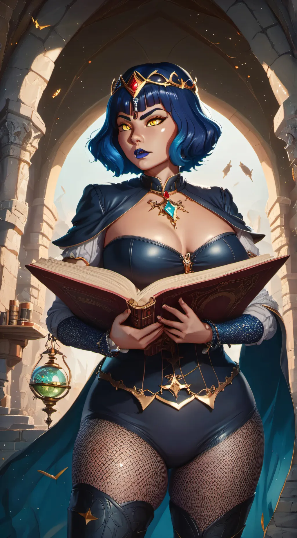 ai character: Evelyn background