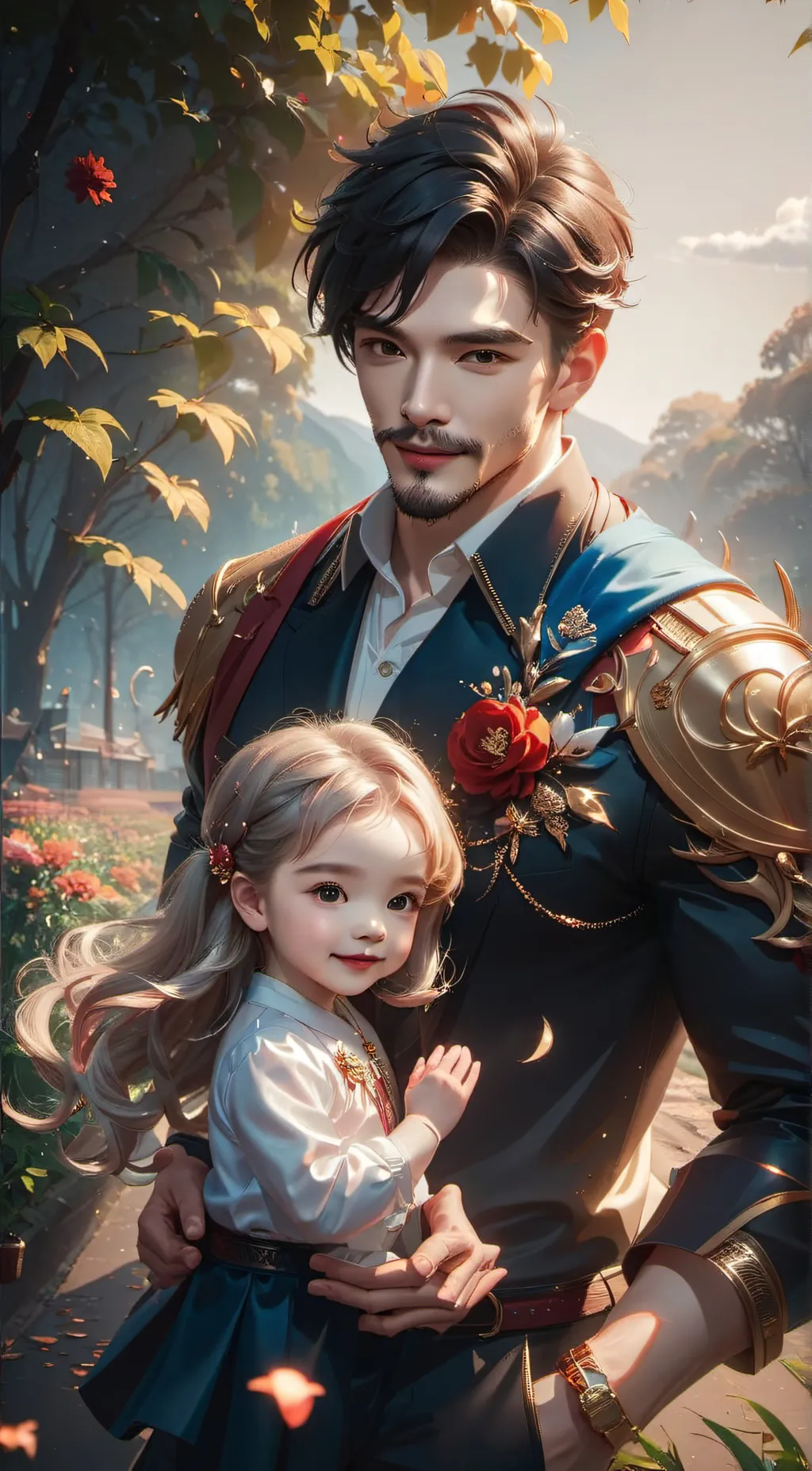 ai character: Micheal✌️😝🤣 background