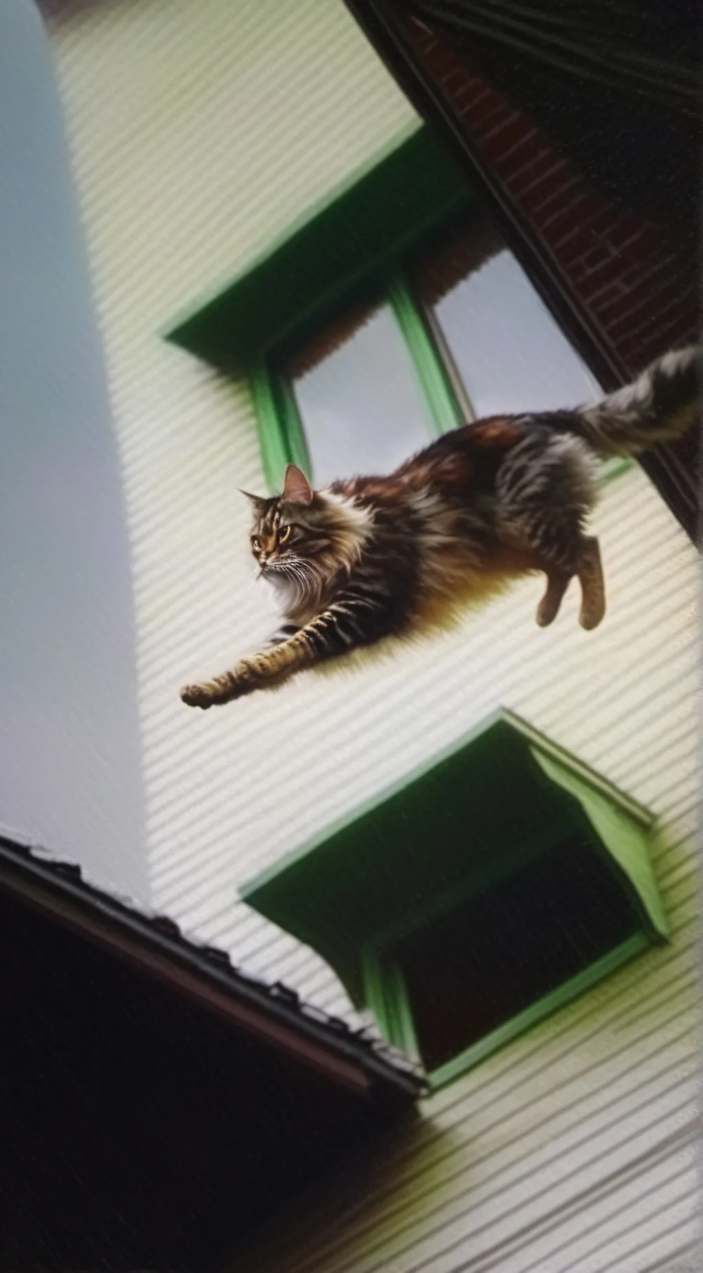 ai character: maincoon background