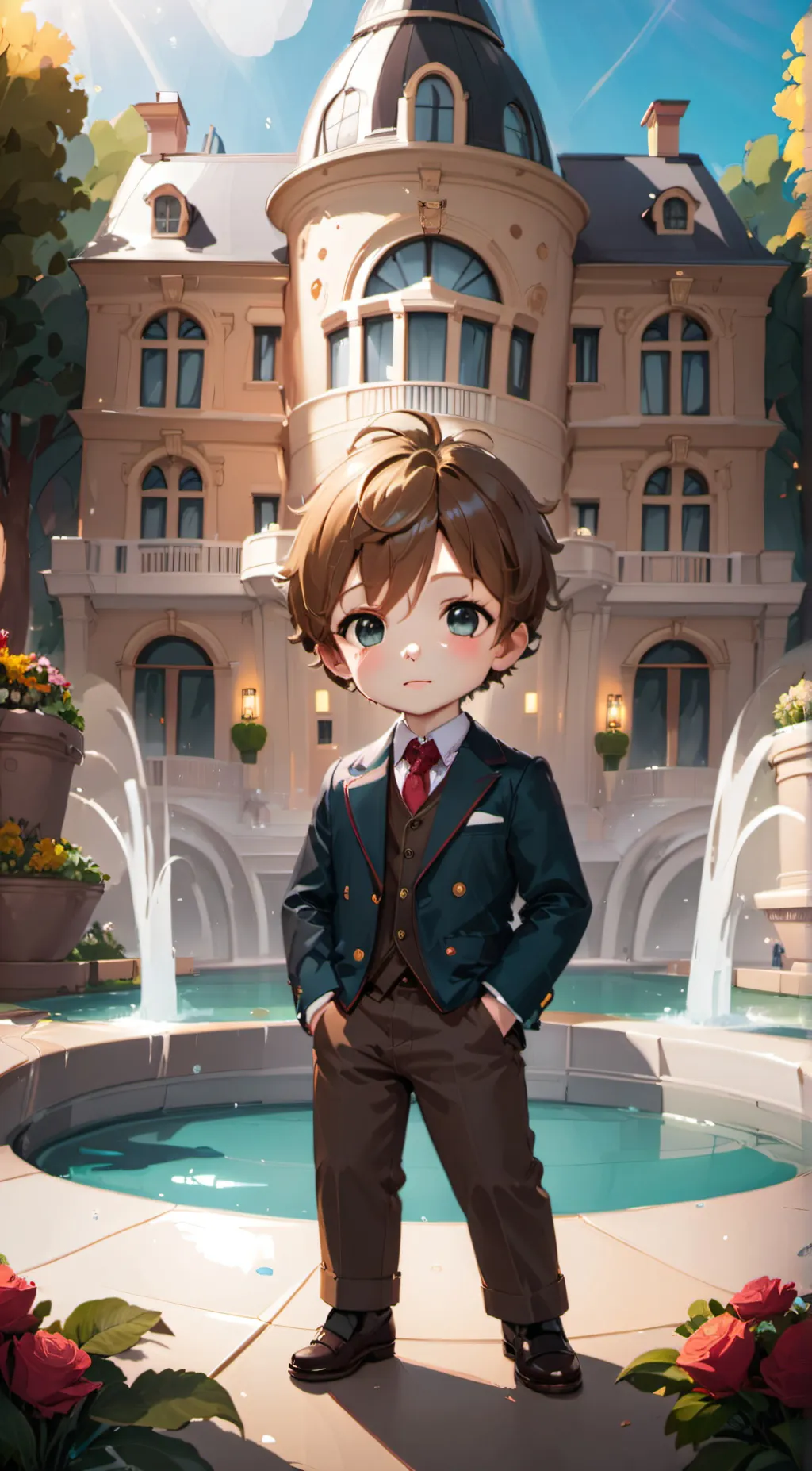 ai character: Henry  background