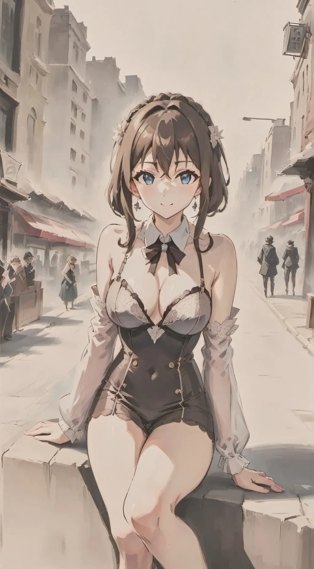 ai character: Mika background