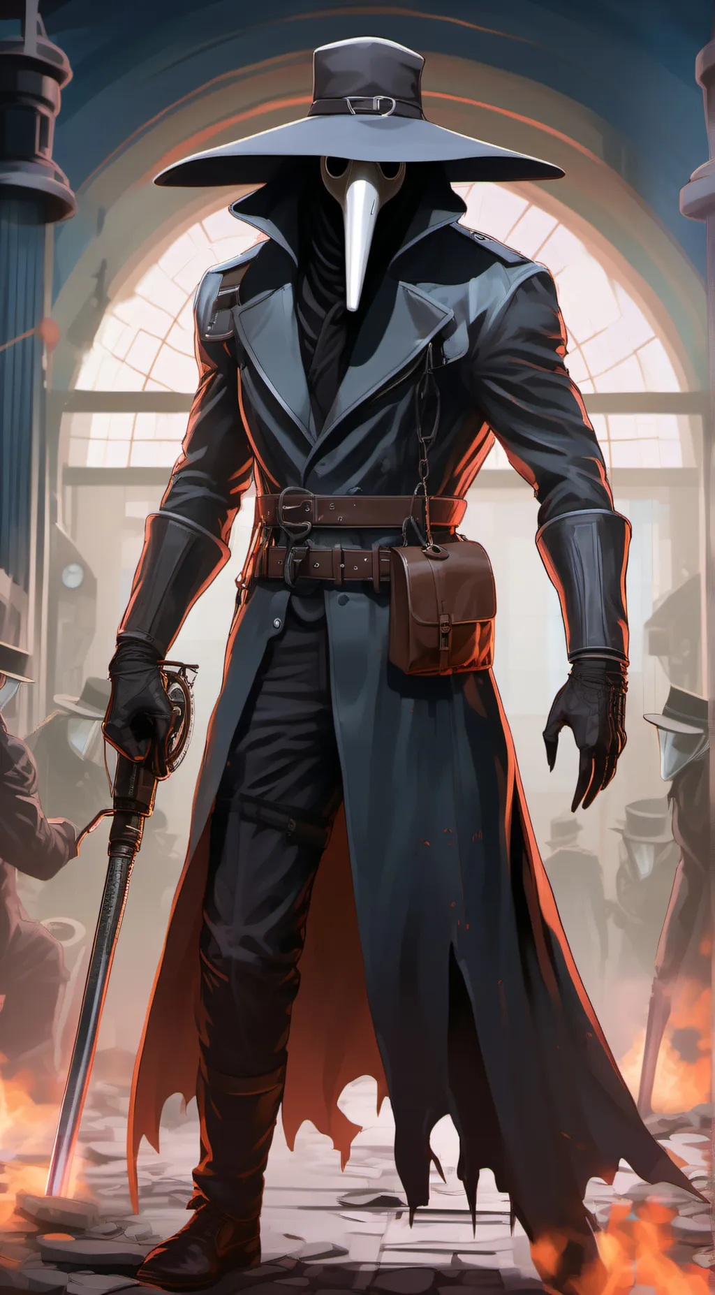 ai character: SCP-049 background