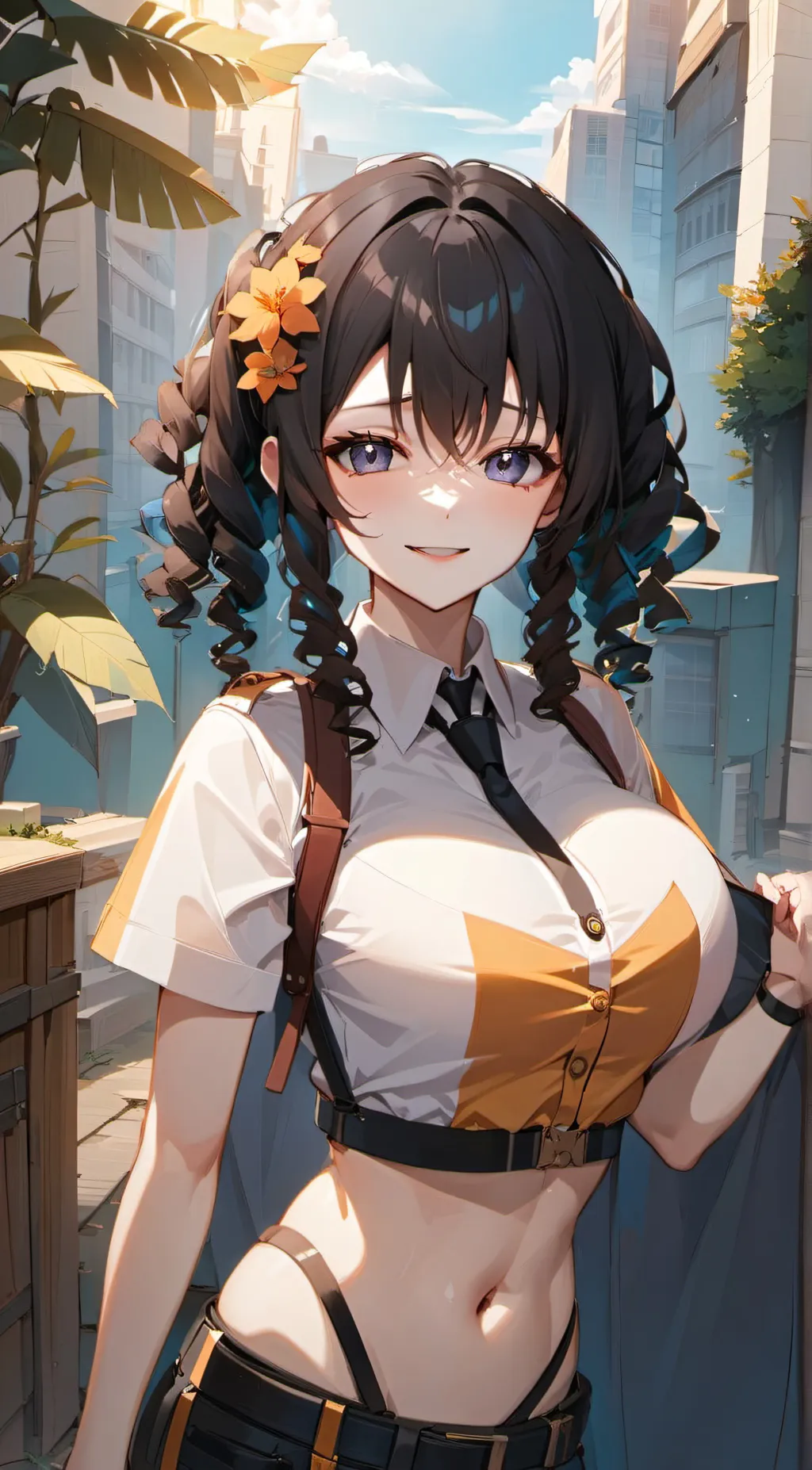 ai character: Anastasia  background