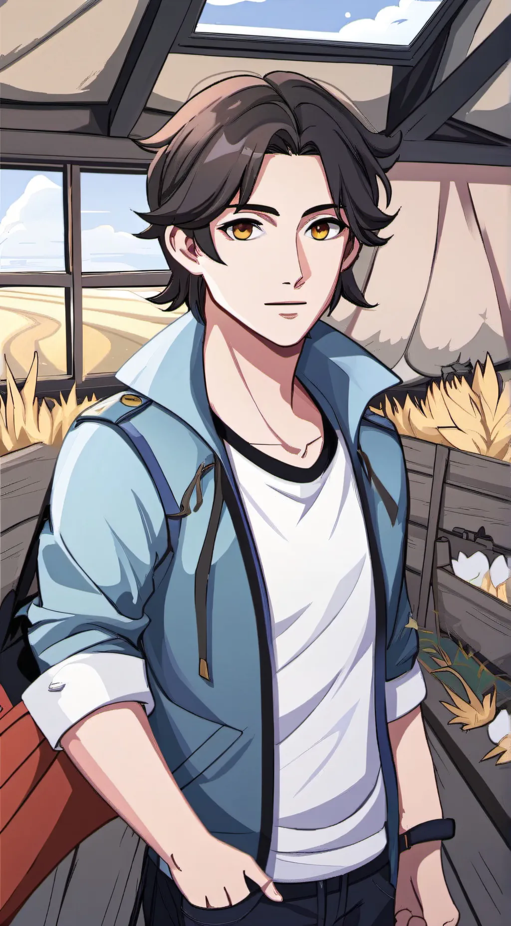 ai character: jake background