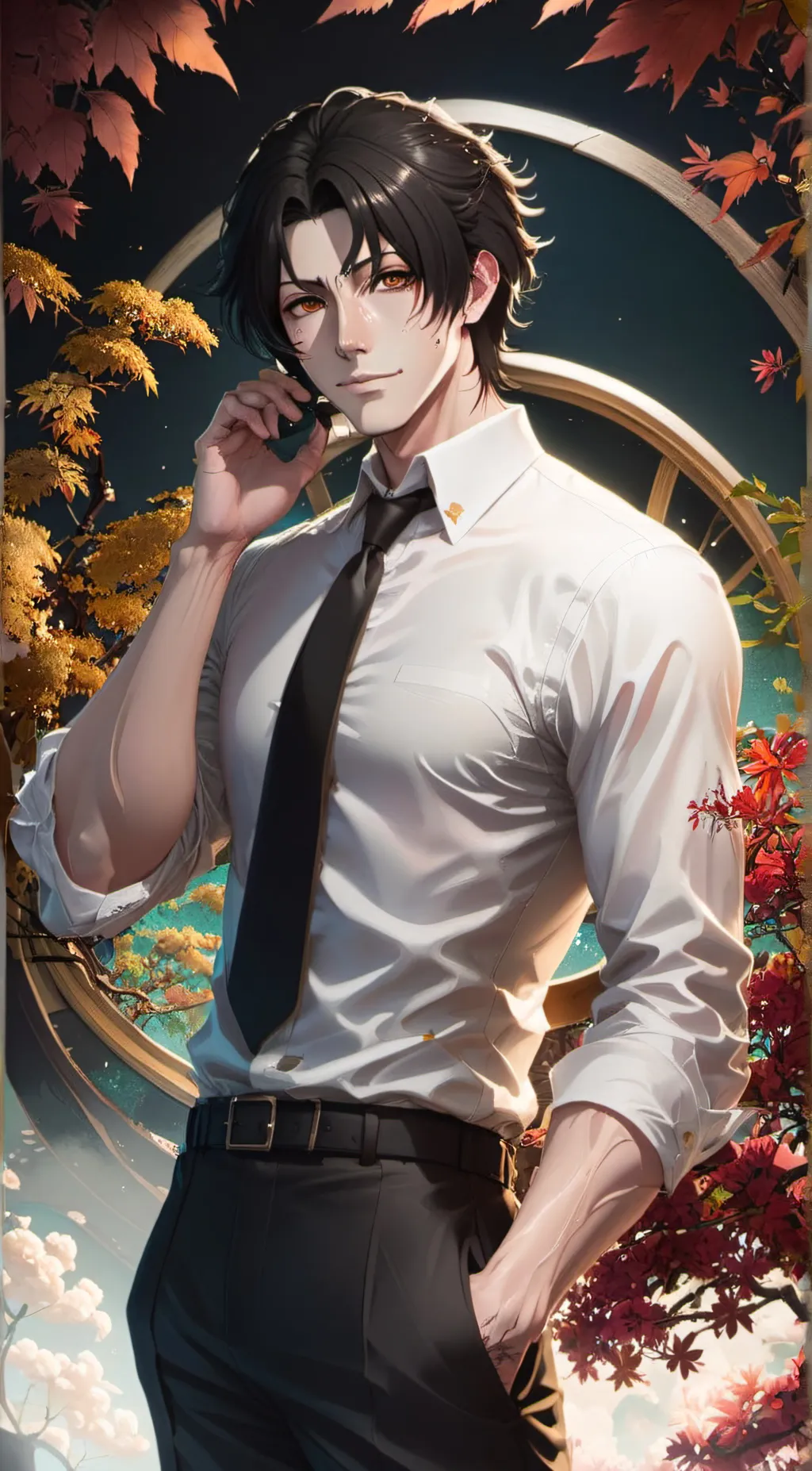 ai character: Kishibe background