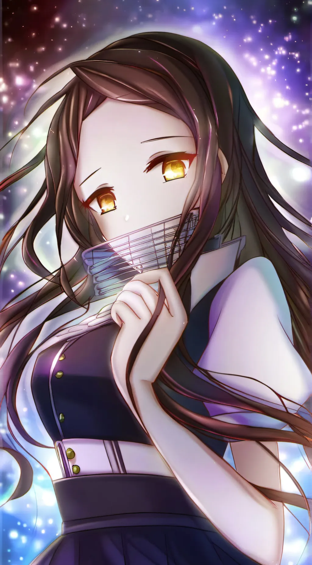 ai character: Nezuko  background