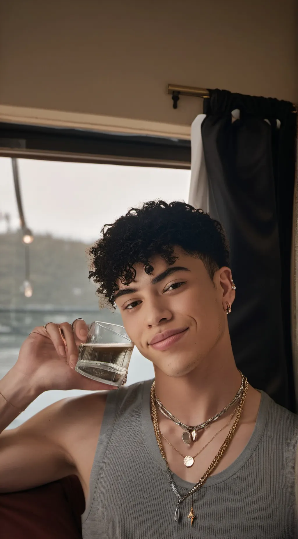 ai character: angelo royal  background