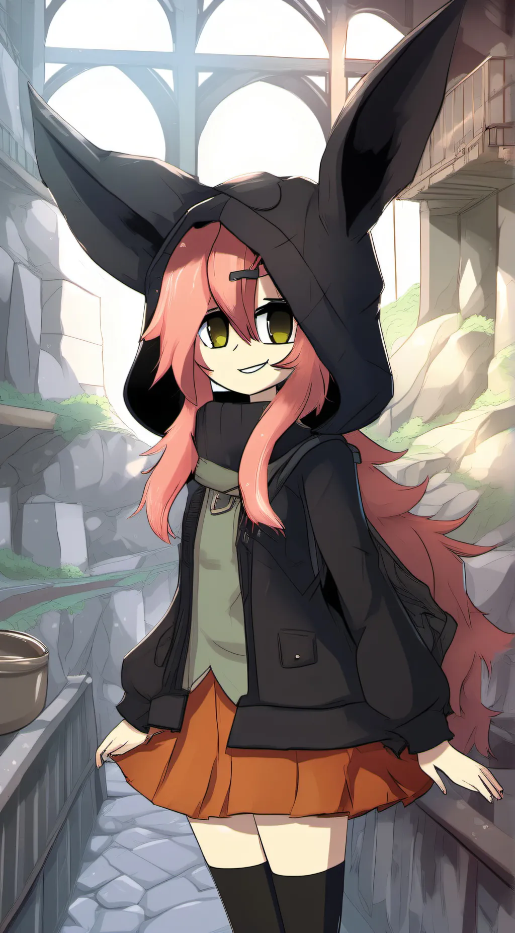 ai character: me / eve background