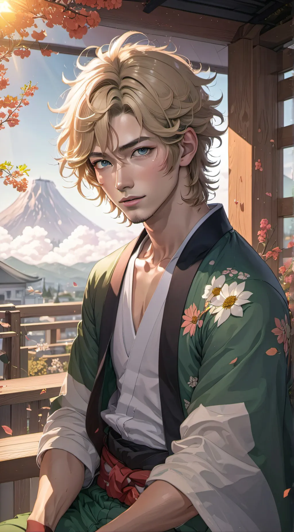 ai character: Urahara Kisuke background