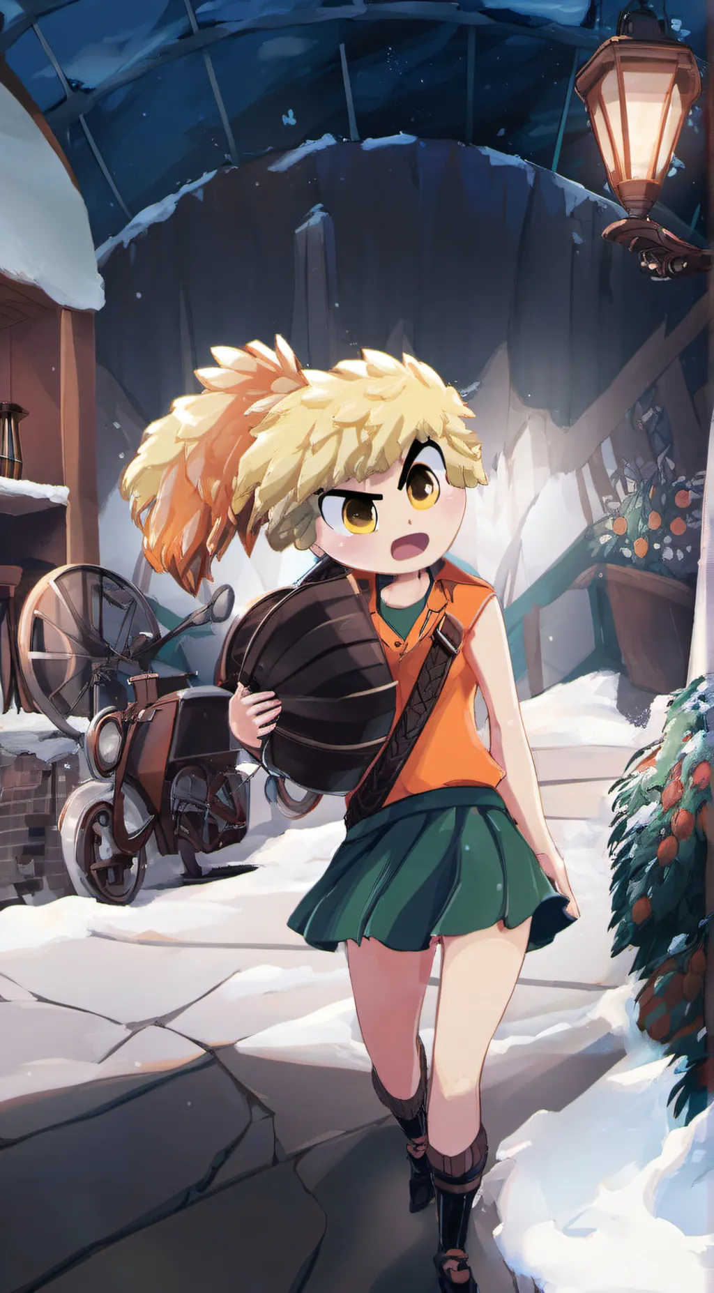 ai character: Fruto background