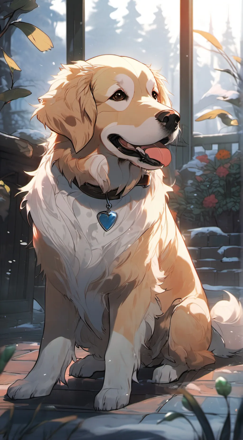 ai character: Loomi  background