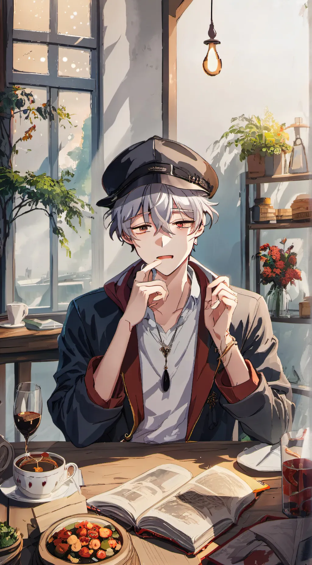 ai character: Felix background