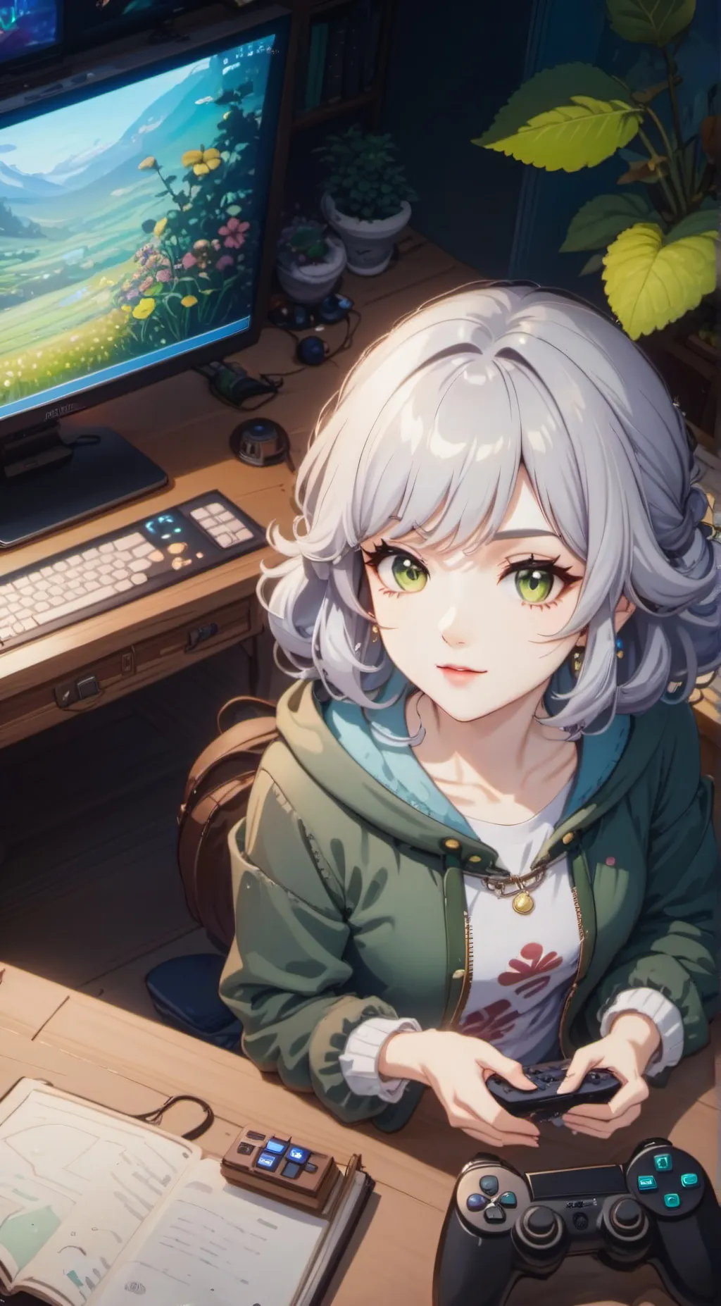 ai character: Ava✨ background