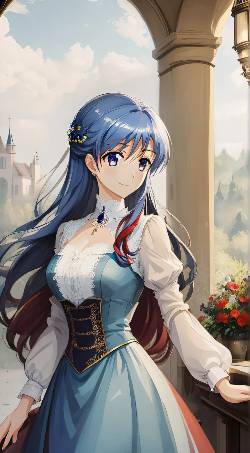 ai character: Malaika background