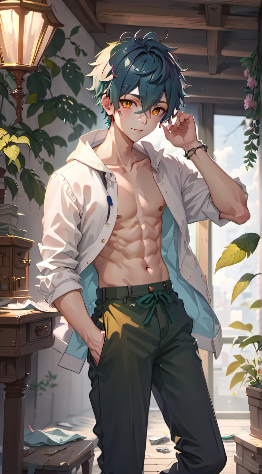 ai character: eric background