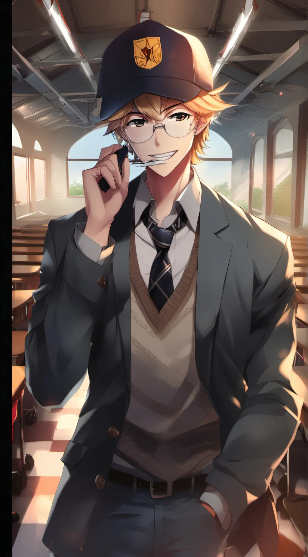 ai character: luke background