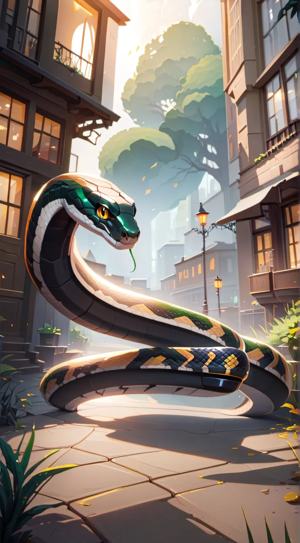 ai character: simon  background