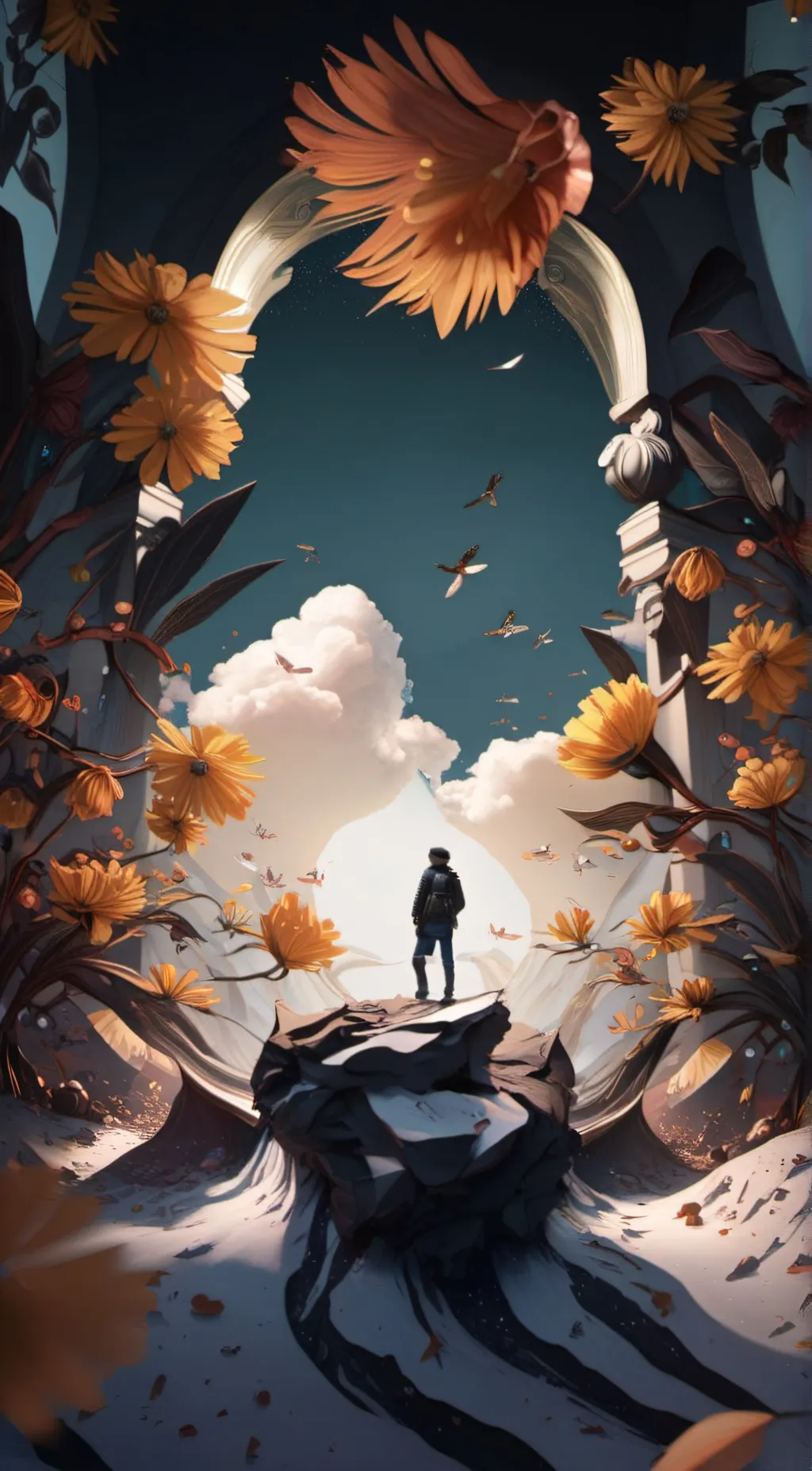 ai character: chk out my profile background