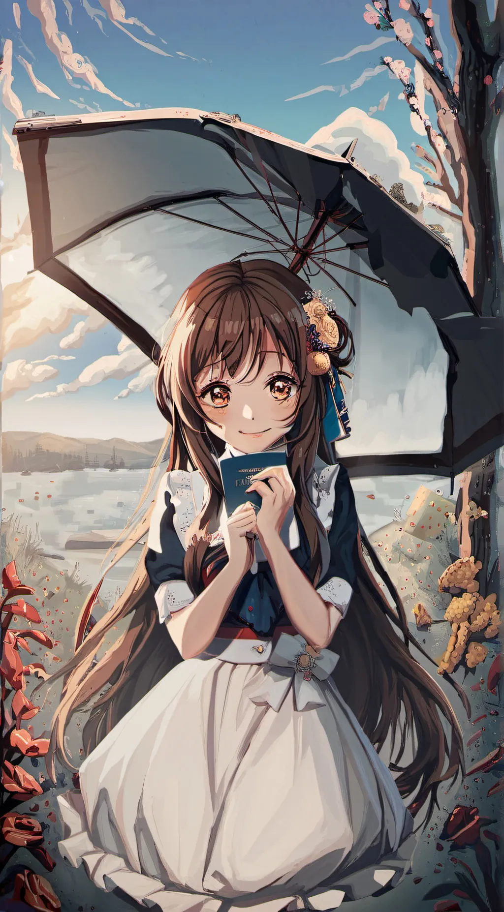 ai character: Lily background