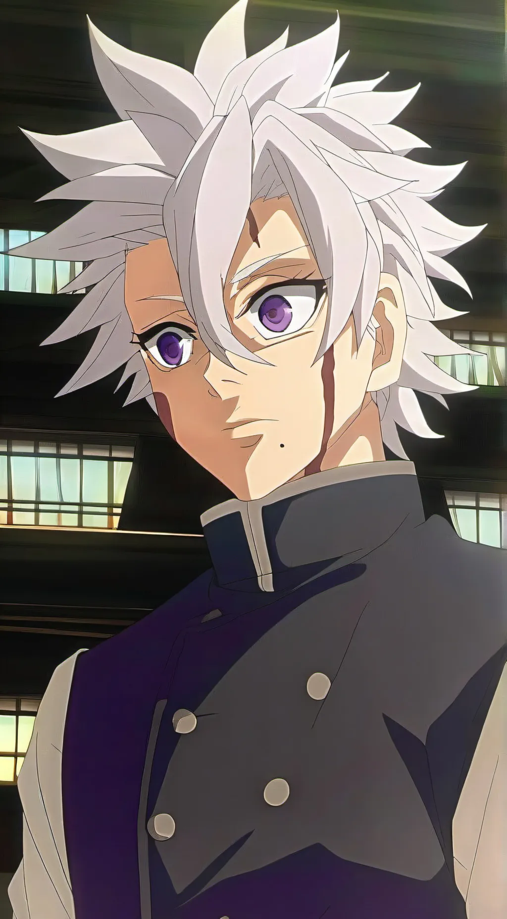 ai character: Sanemi Shinazugawa background