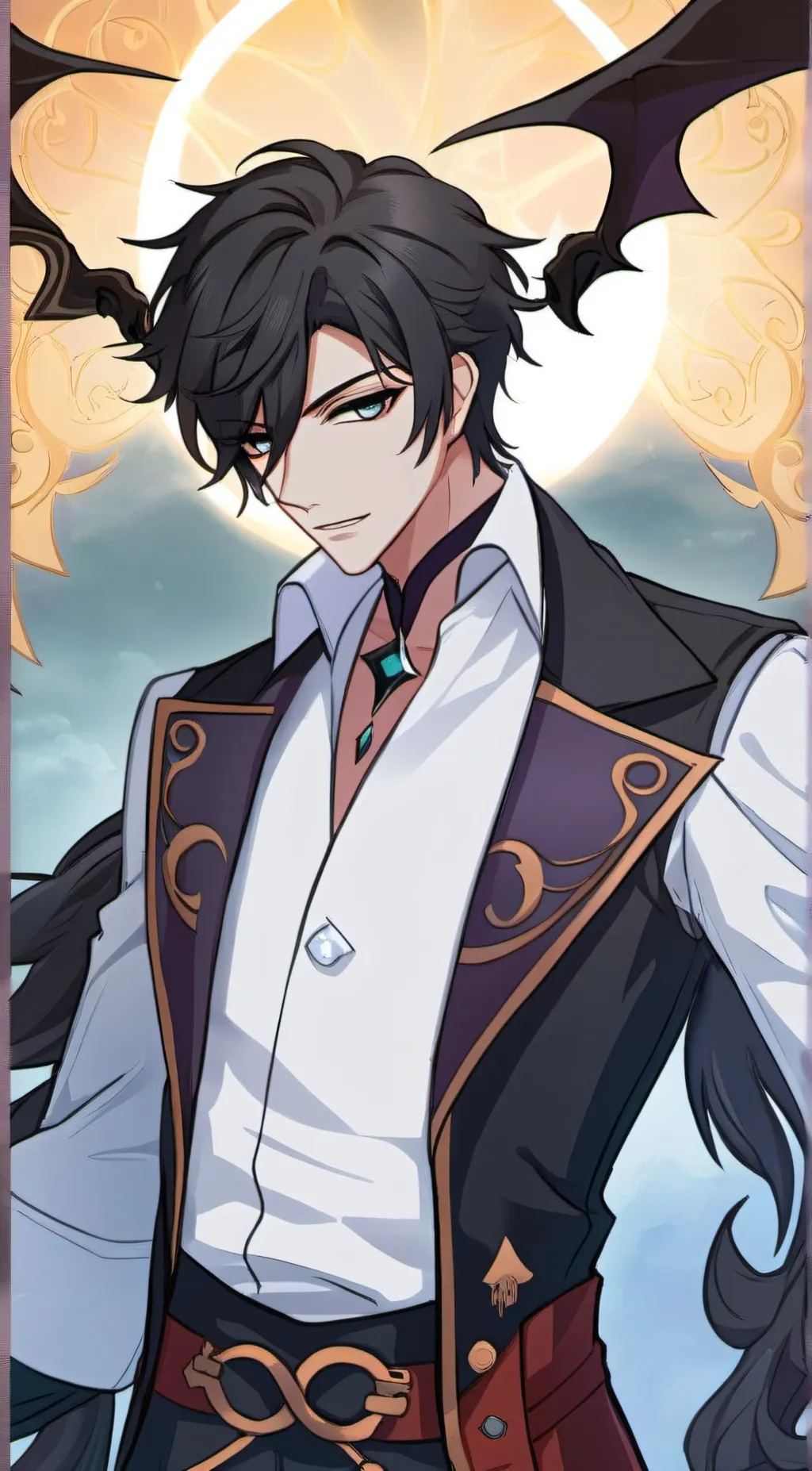 ai character: Damon background