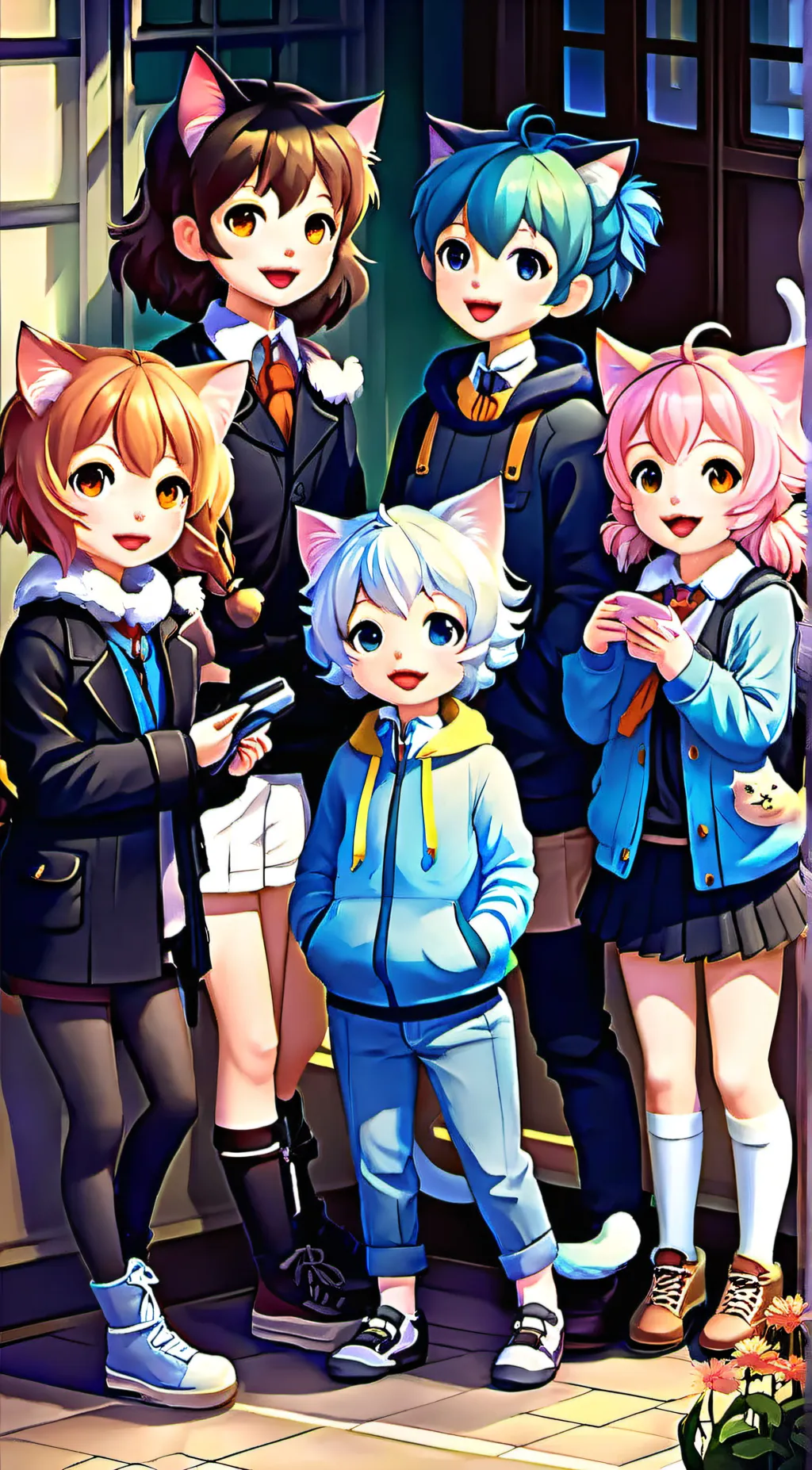 ai character: kikasitch mansion background