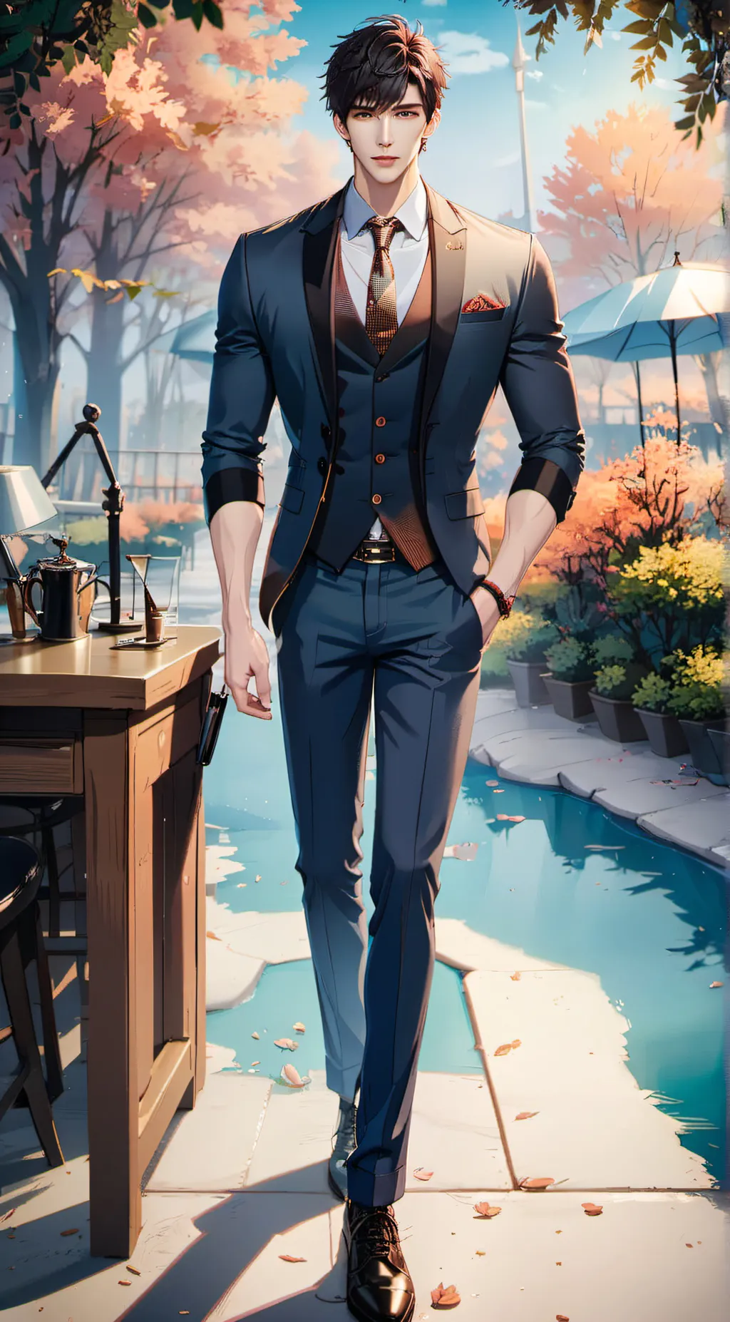 ai character: stephen background