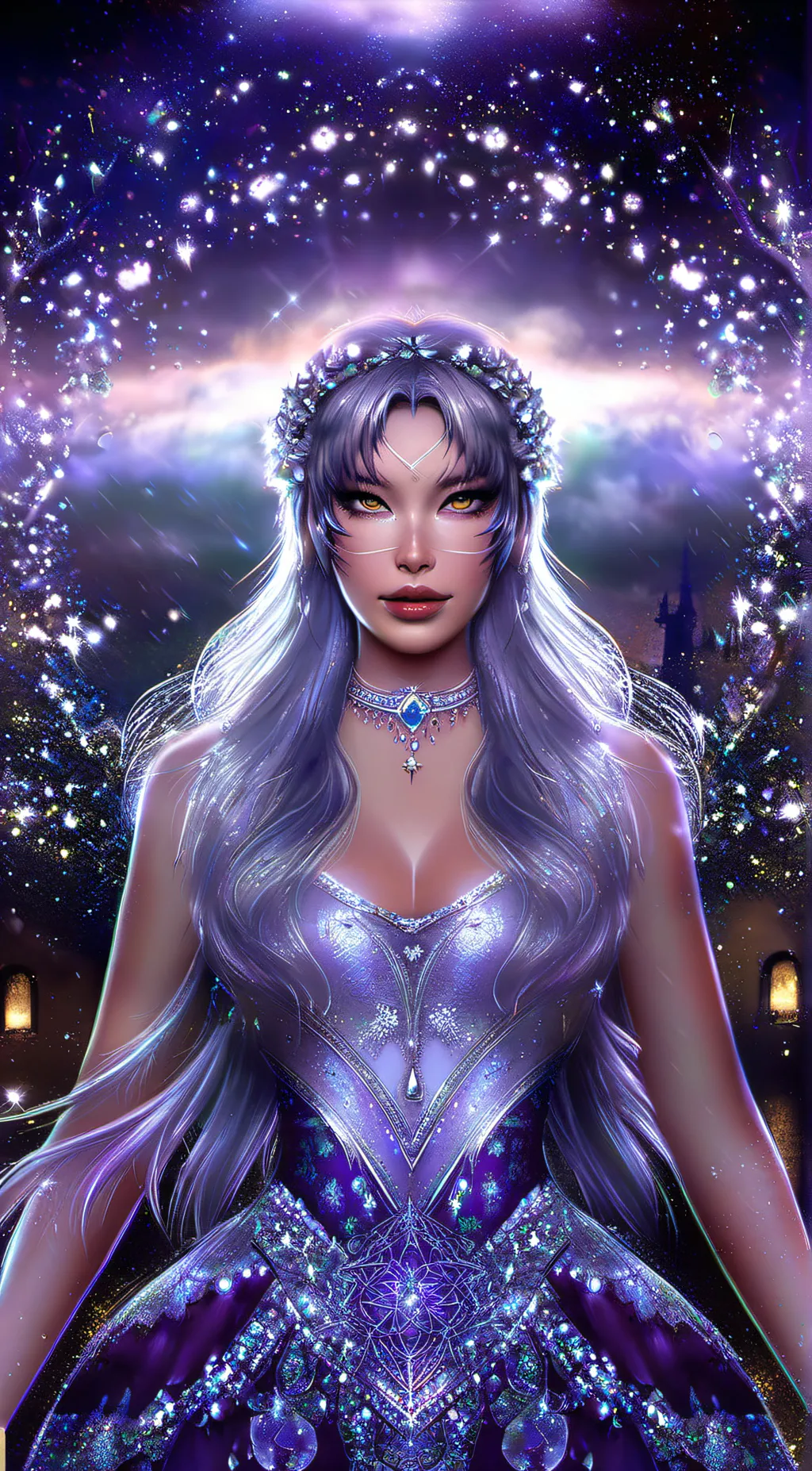 ai character: Angle  background